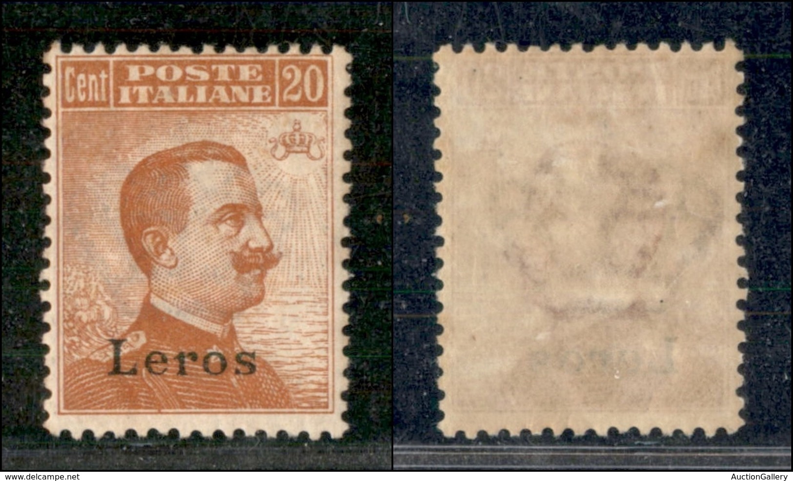 COLONIE - EGEO - Lero - 1922 - 20 Cent Michetti (11) - Gomma Integra (650) - Altri & Non Classificati