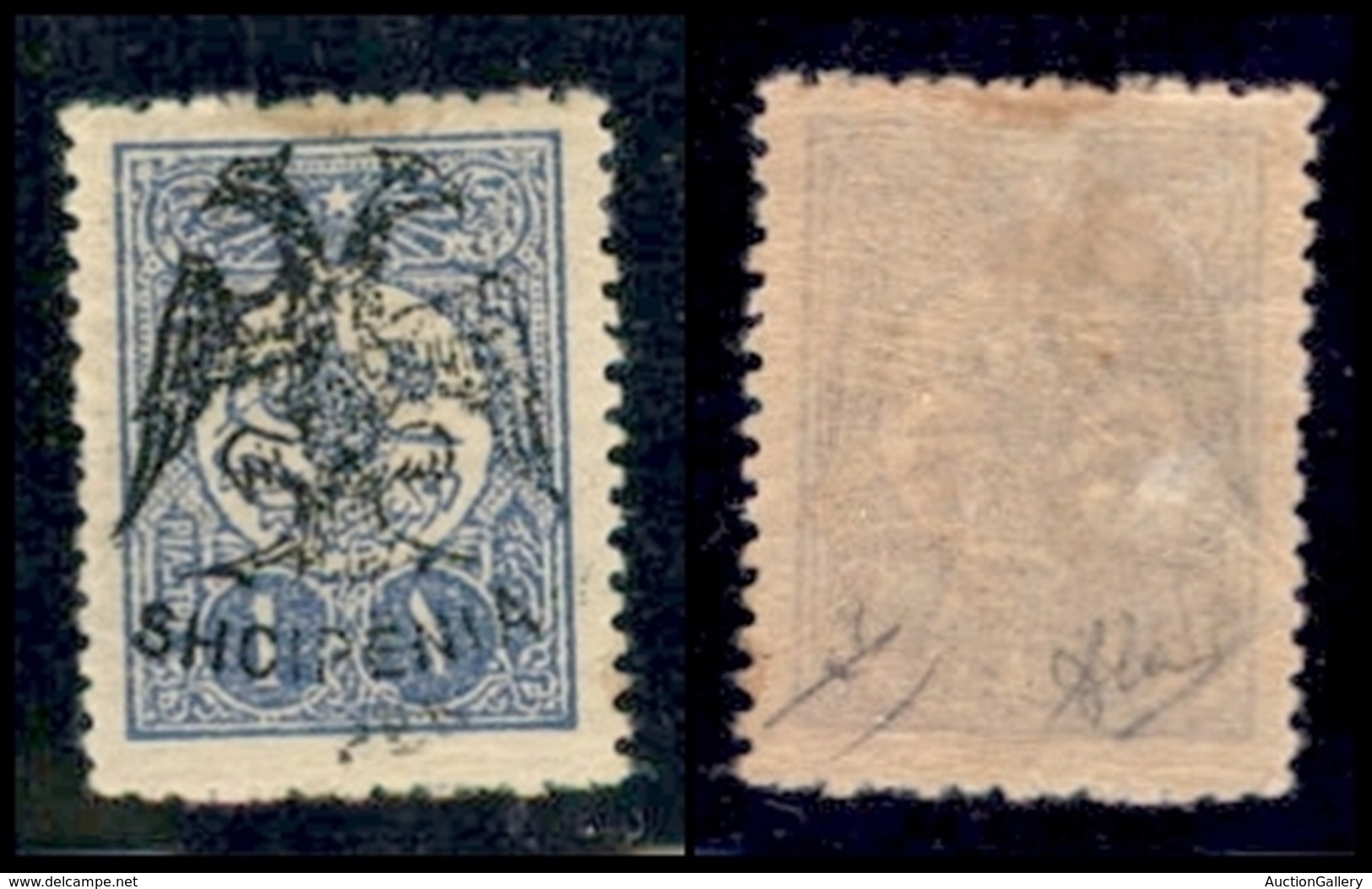 ALBANIA - 1913 - 1 Piastra (7) - Gomma Originale (300) - Andere & Zonder Classificatie