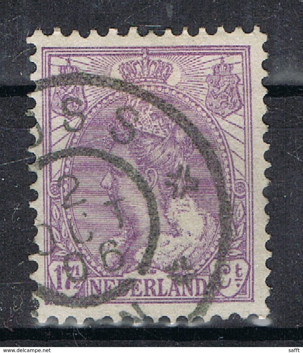 Niederlande 68 Gestempelt - 17 1/2 Cent Wilhelmina 1906 - Gebraucht