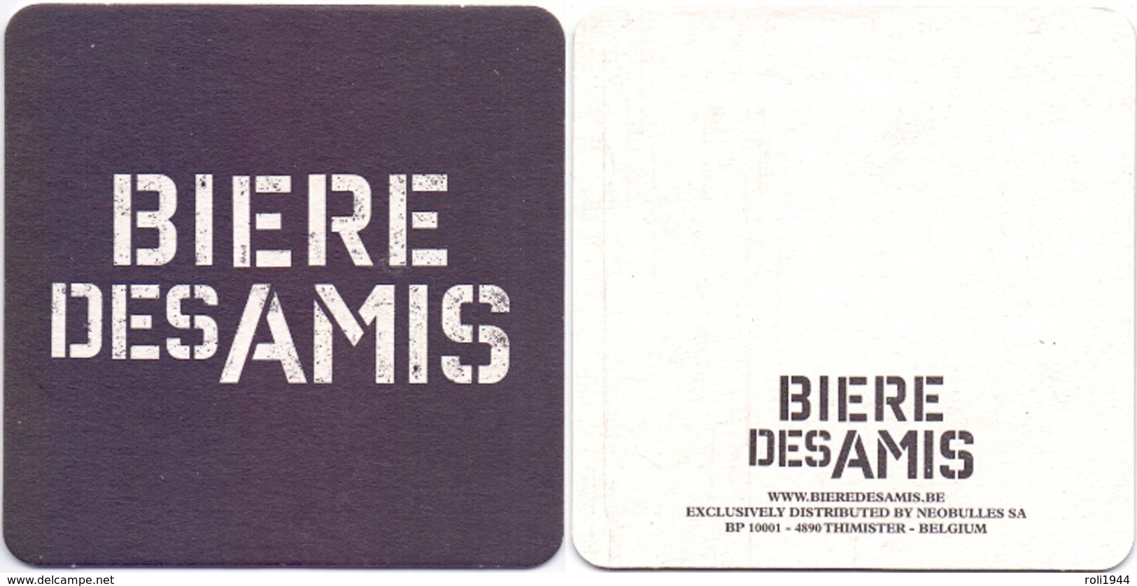 #D238-011 Viltje Biere Des Amis - Bierdeckel