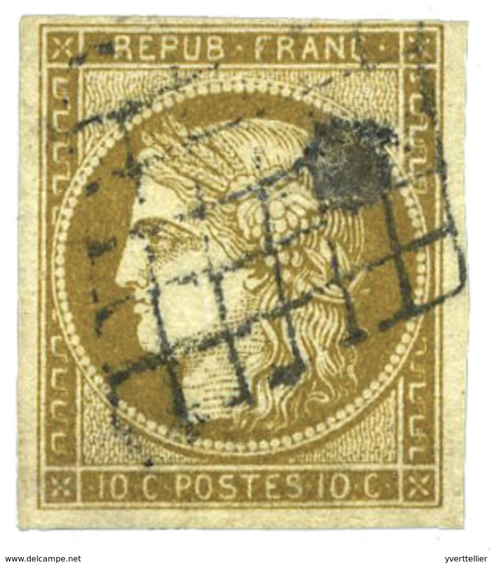 France  : N°1b Obl. TB - 1849-1850 Cérès