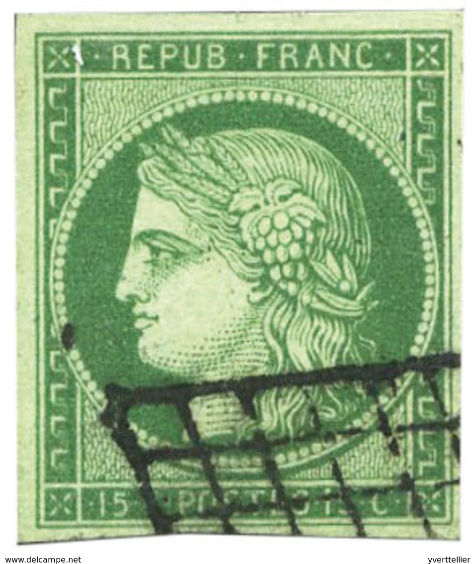France  : N°2 Obl. TB - 1849-1850 Cérès