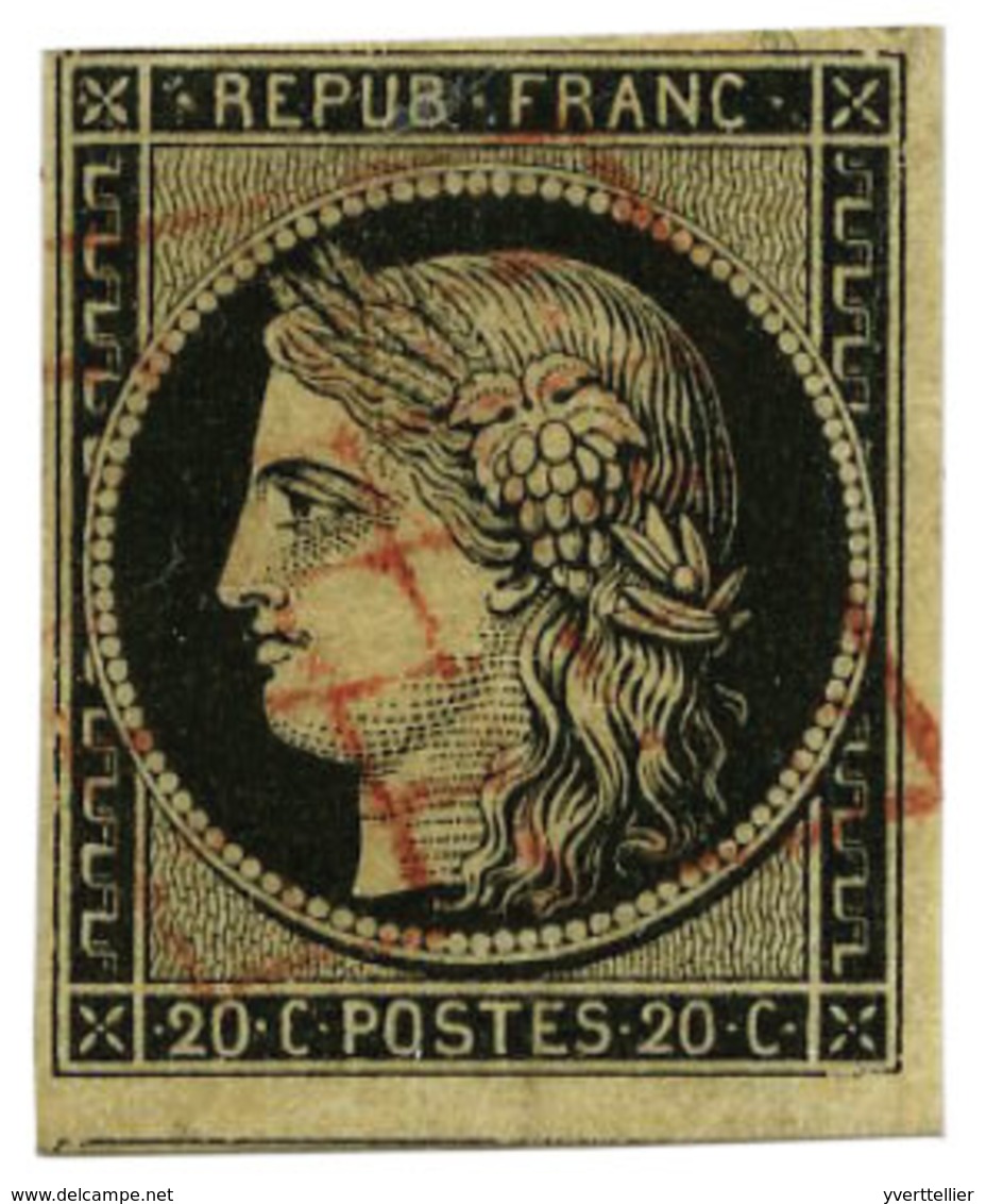 France  : N°3 Obl. TB - 1849-1850 Cérès