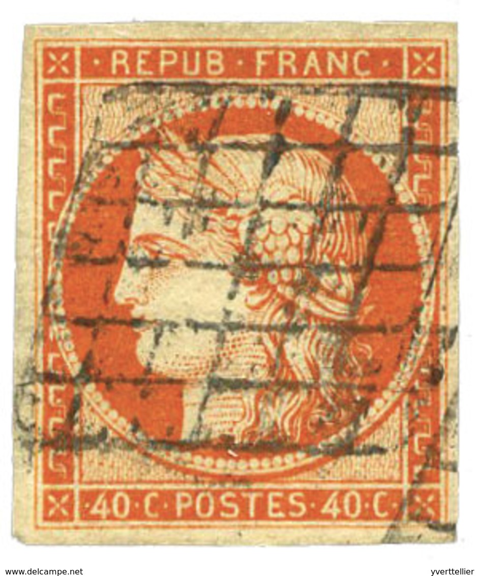 France  : N°5 Obl. TB - 1849-1850 Ceres