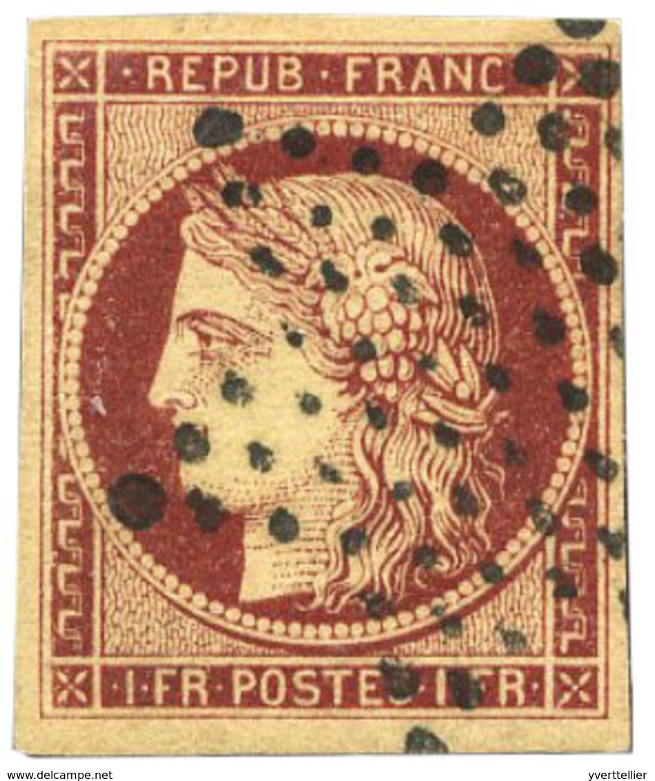France  : N°6 Obl. TB - 1849-1850 Cérès
