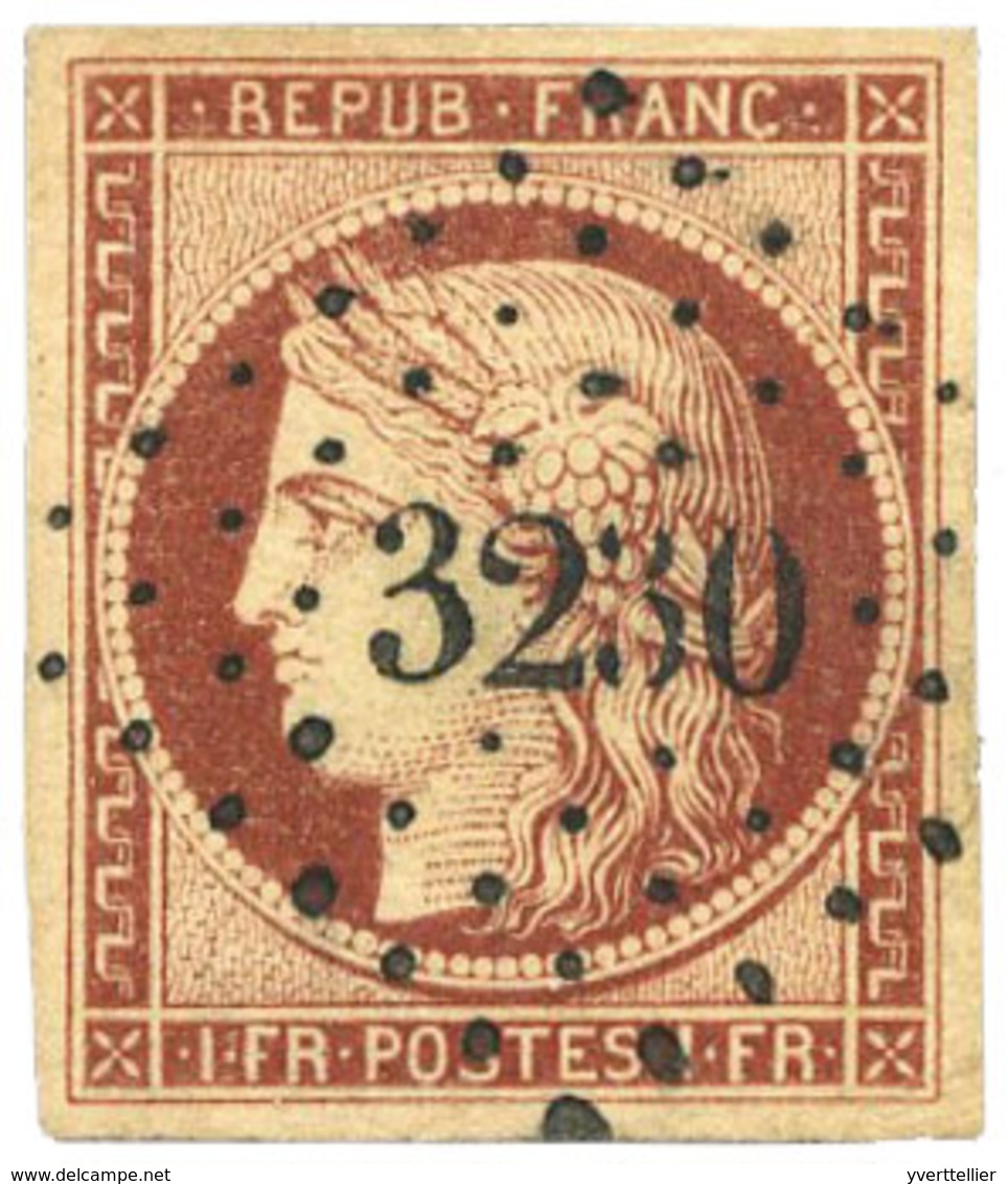 France  : N°6 Obl. TB - 1849-1850 Cérès