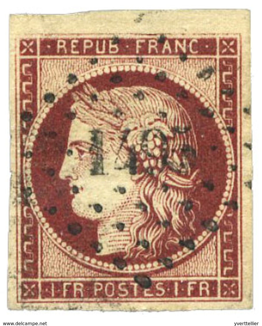 France  : N°6b Obl. TB - 1849-1850 Cérès