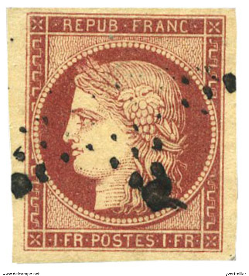 France  : N°6B Obl. TB - 1849-1850 Ceres