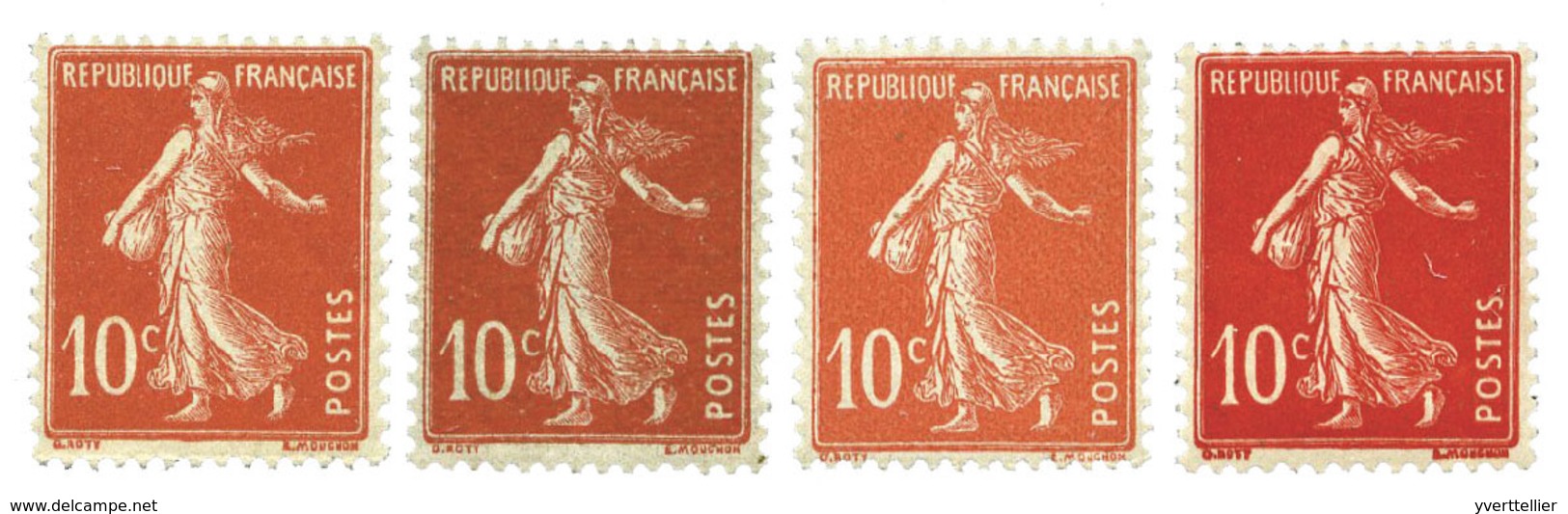 France  : N°138, 138a, 138b, 138c** - Altri & Non Classificati