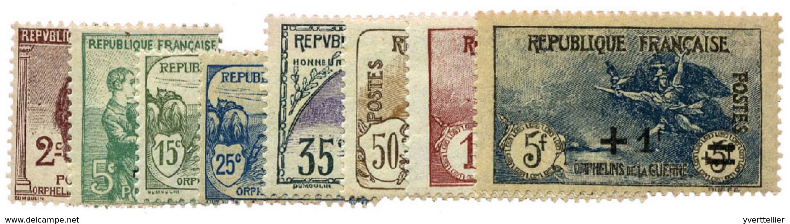 France : N°162/169** - Altri & Non Classificati