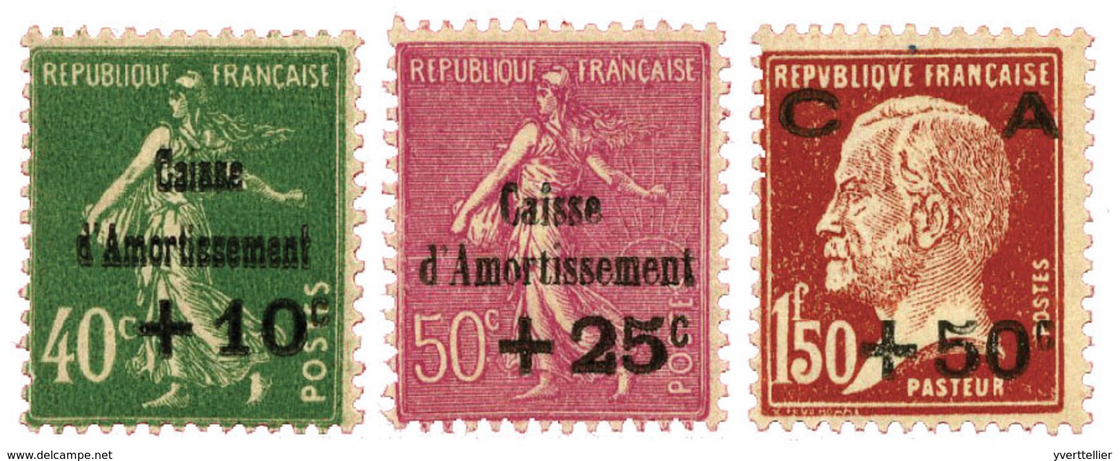 France : N°253/255** - Altri & Non Classificati