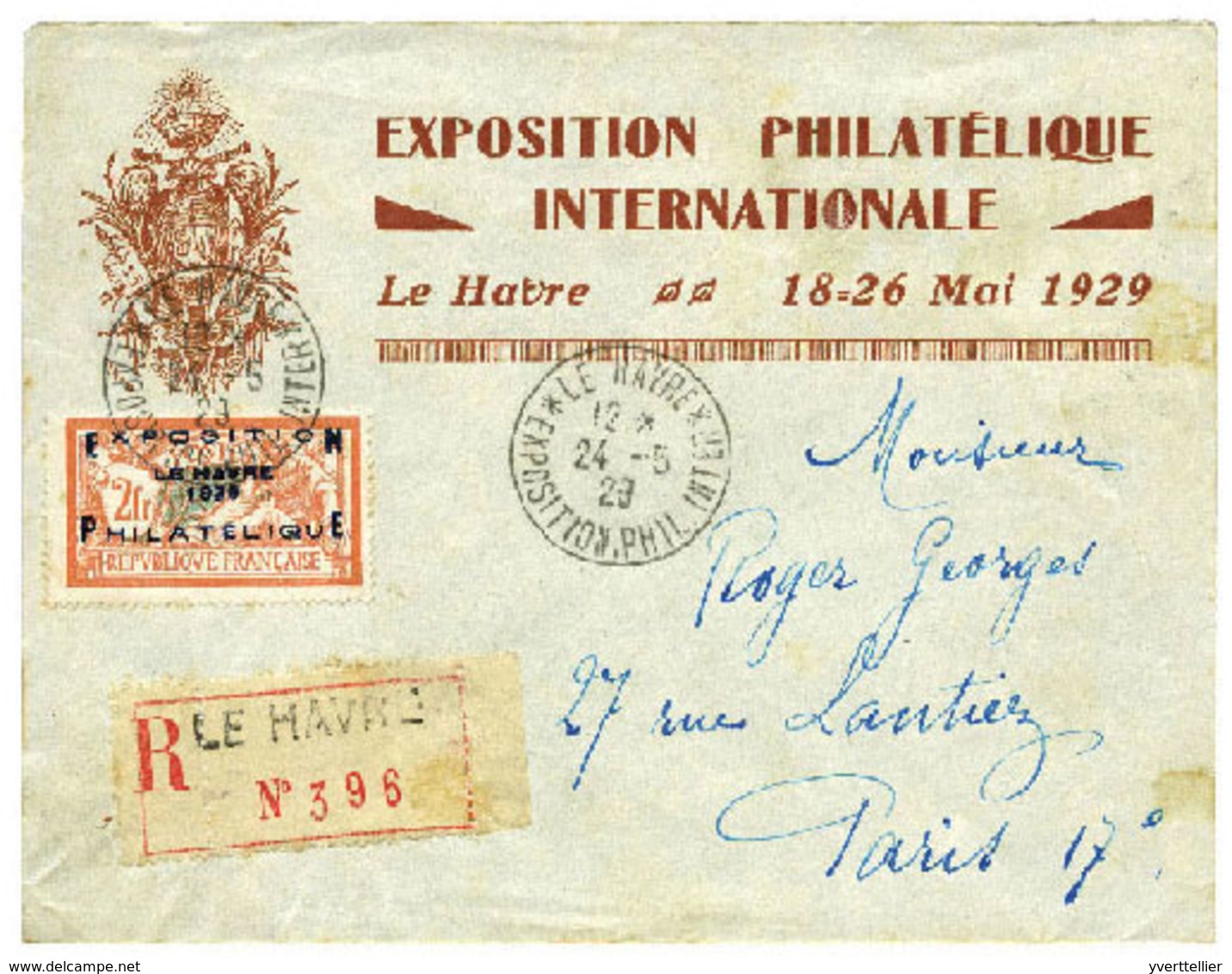 France  : N°257A Obl. Sur Lettre - Other & Unclassified