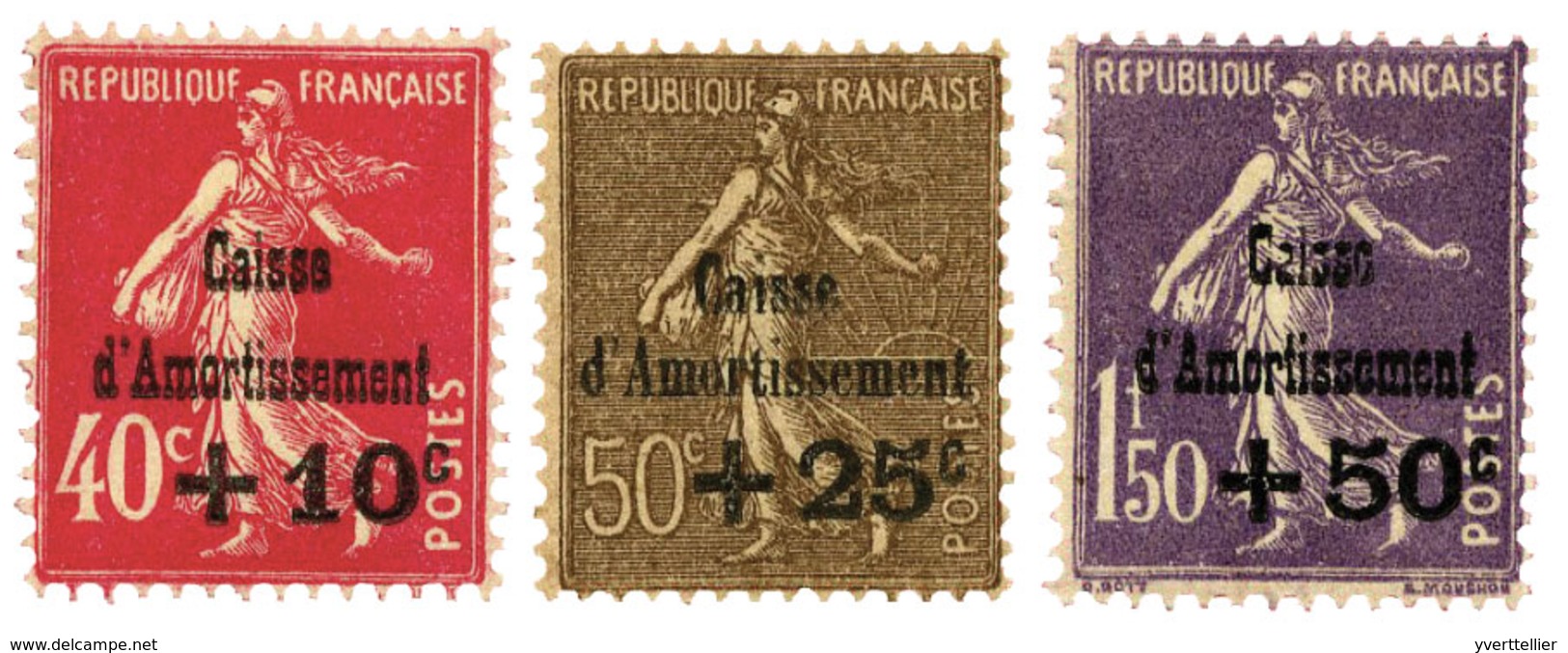 France : N°266/268** - Altri & Non Classificati