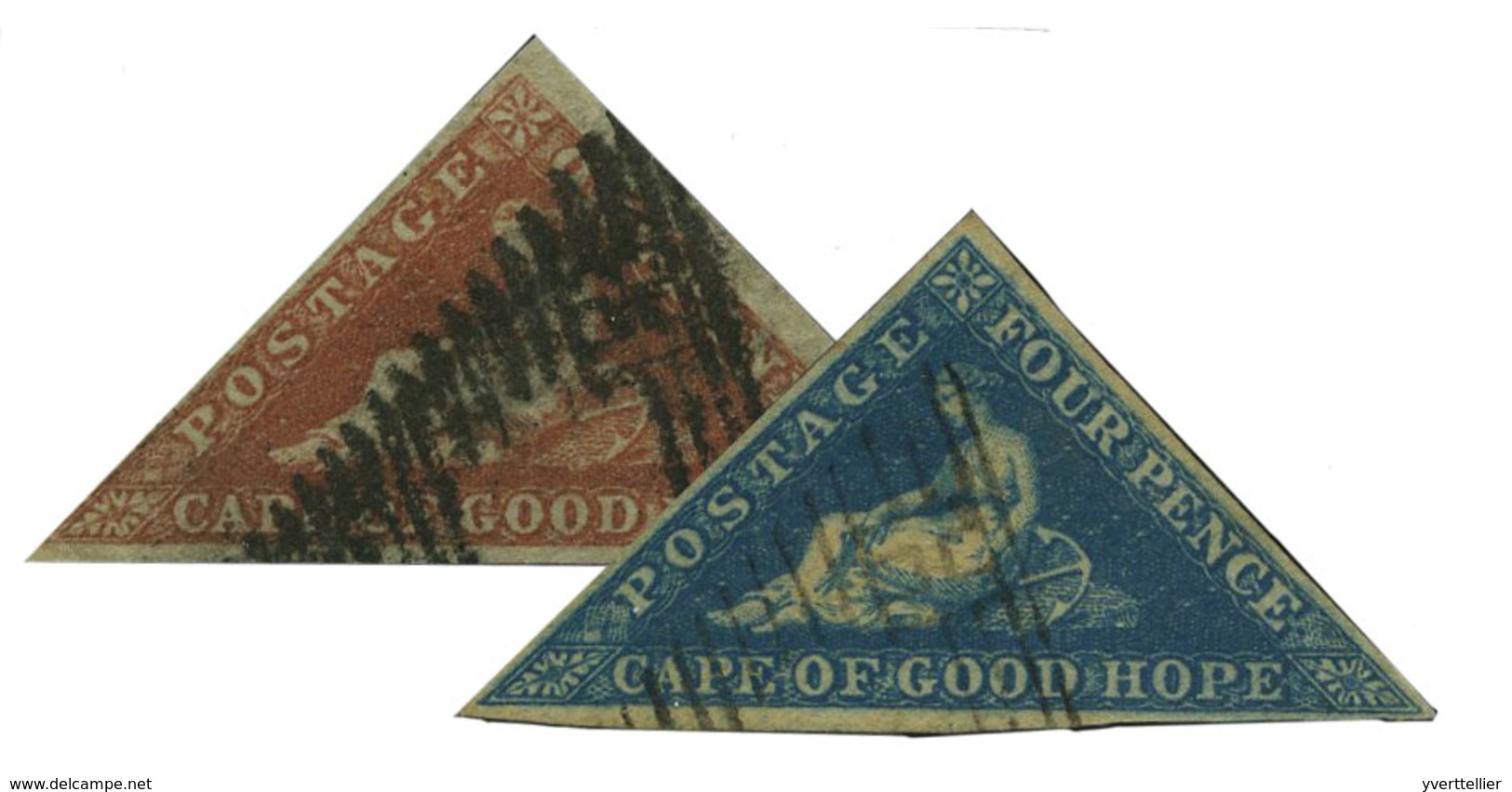Cap De Bonne Espérance : N°1/2 Obl. TB - Cape Of Good Hope (1853-1904)