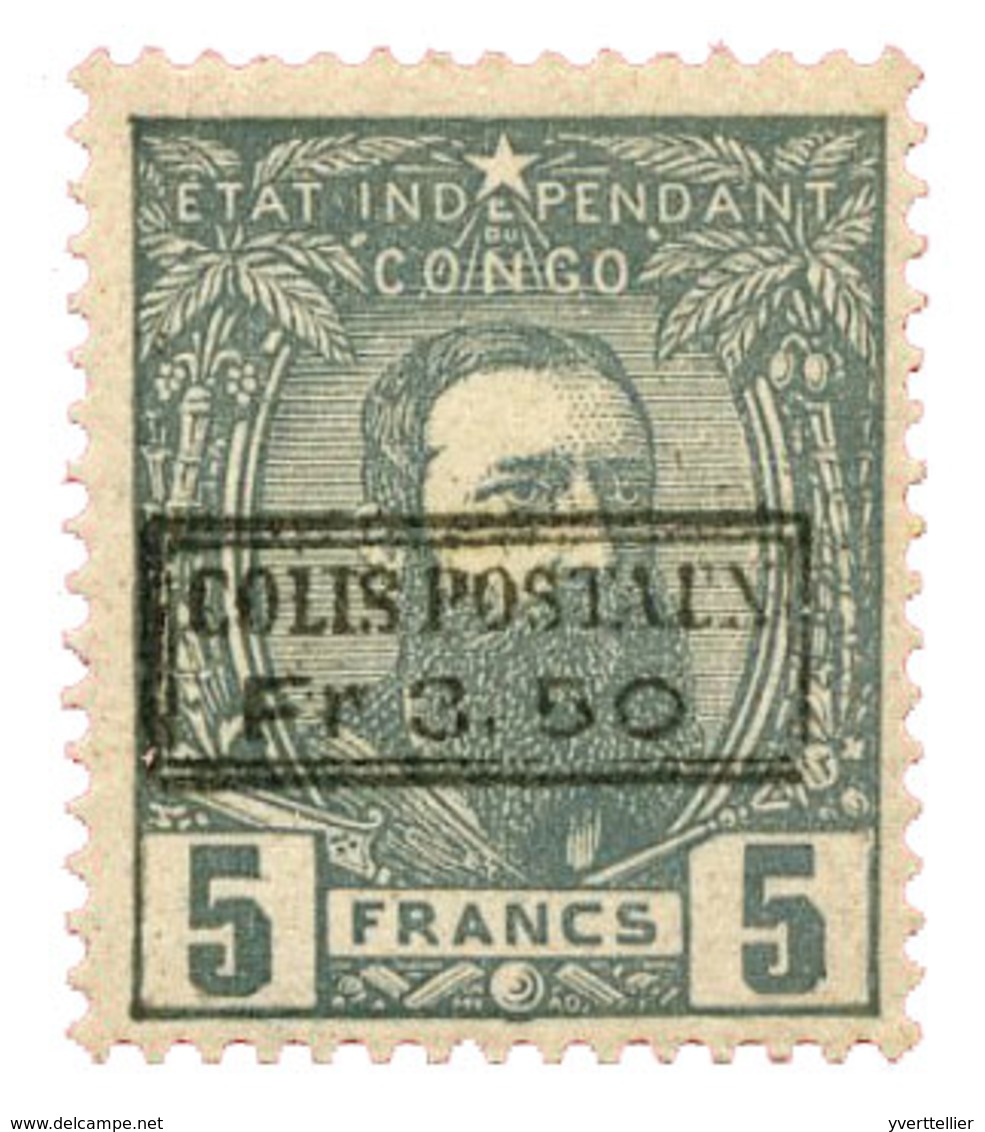 Congo Belge : Colis Postal 5 Fr. - Sonstige & Ohne Zuordnung