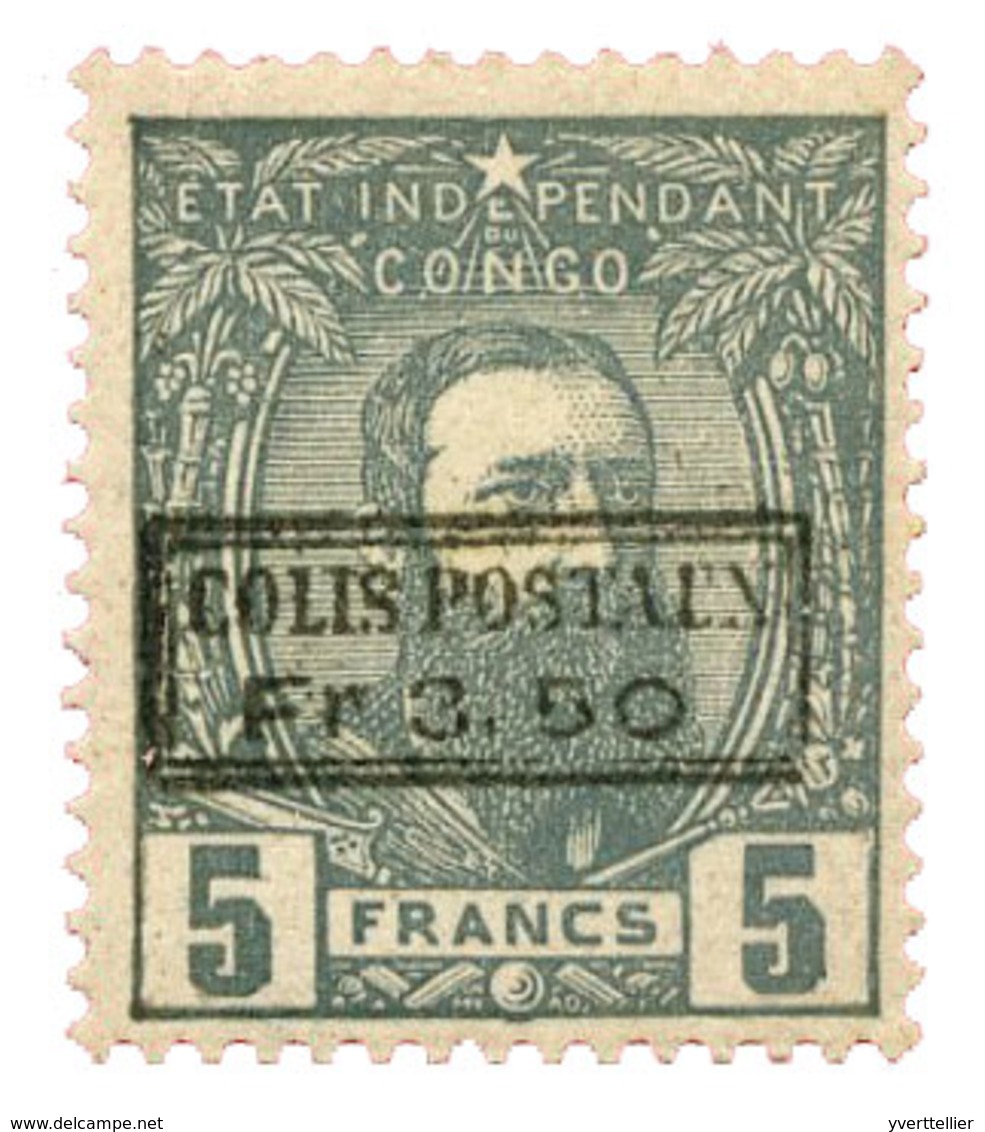 Congo Belge : Colis Postal 5 Fr. - Altri & Non Classificati