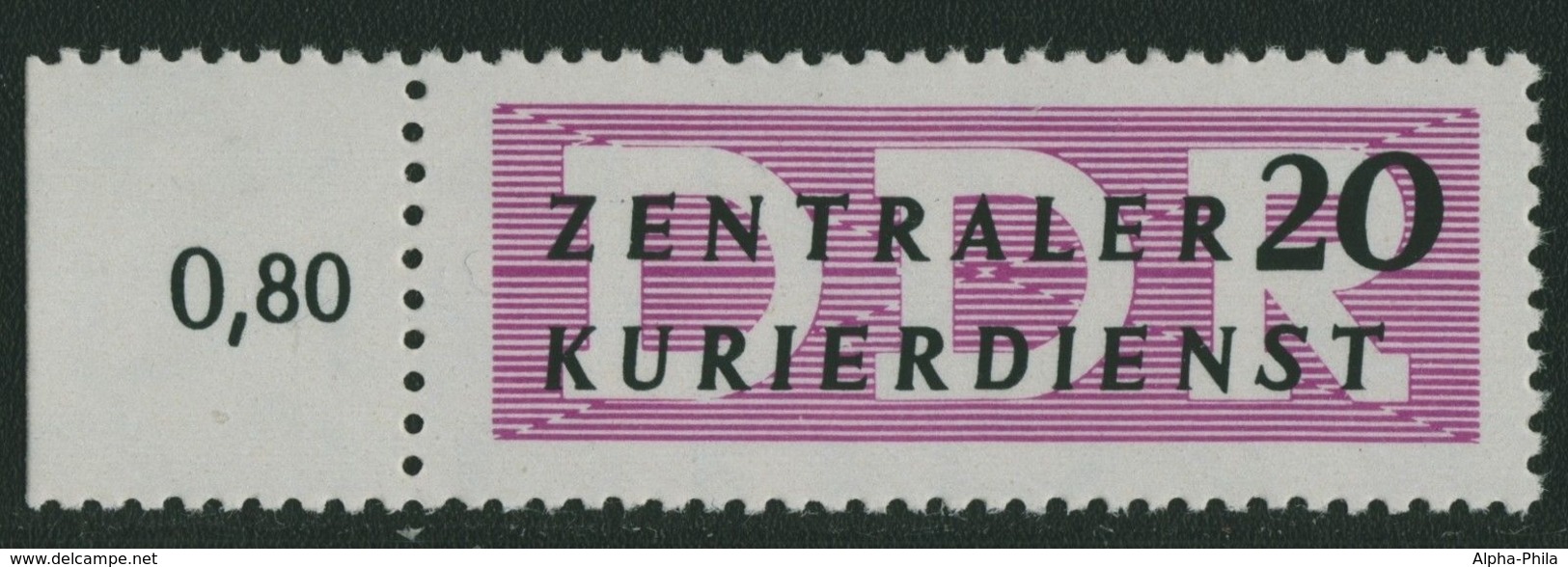 DDR 1954 - Mi-Nr. ZKD 7 XII ** - MNH - Seitenrand - BPP-Befund - Sonstige & Ohne Zuordnung