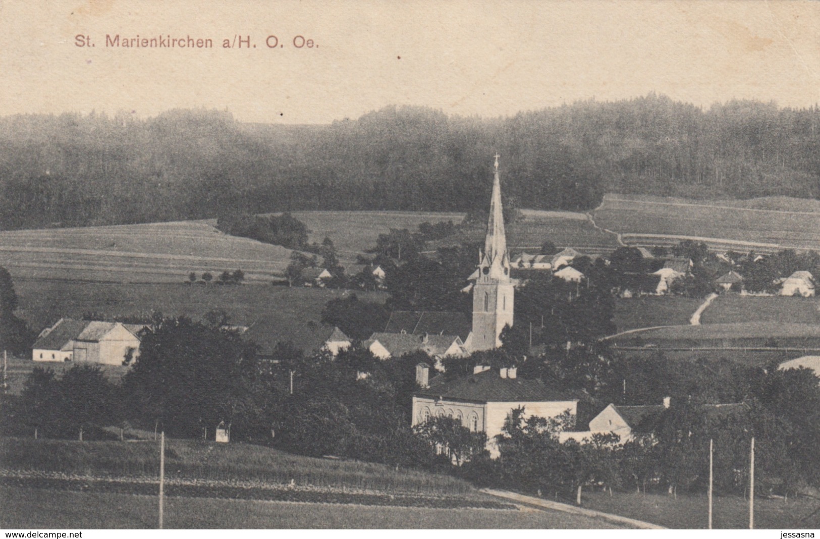 AK - OÖ - St. Marienkirchen A/H. - 1925 - Schärding