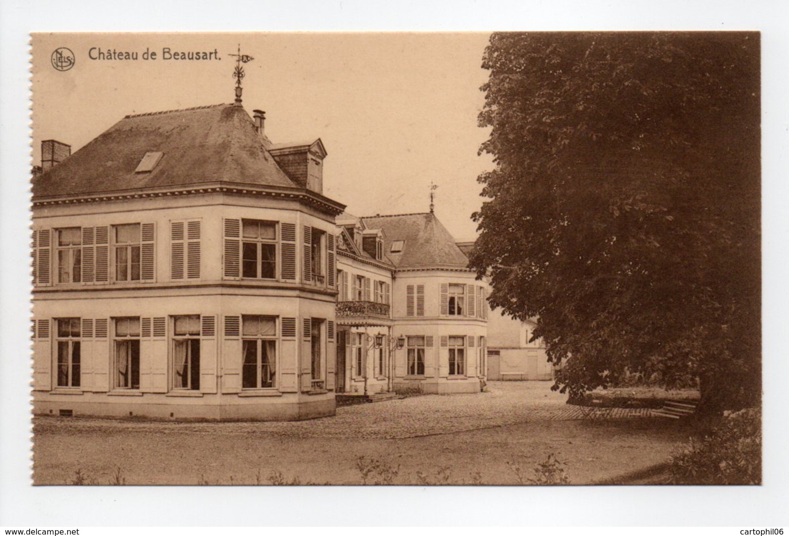 - CPA Environs De GREZ-DOICEAU (Belgique) - Château De Beausart - Imp. L. Michaux - Edition Nels - - Grez-Doiceau