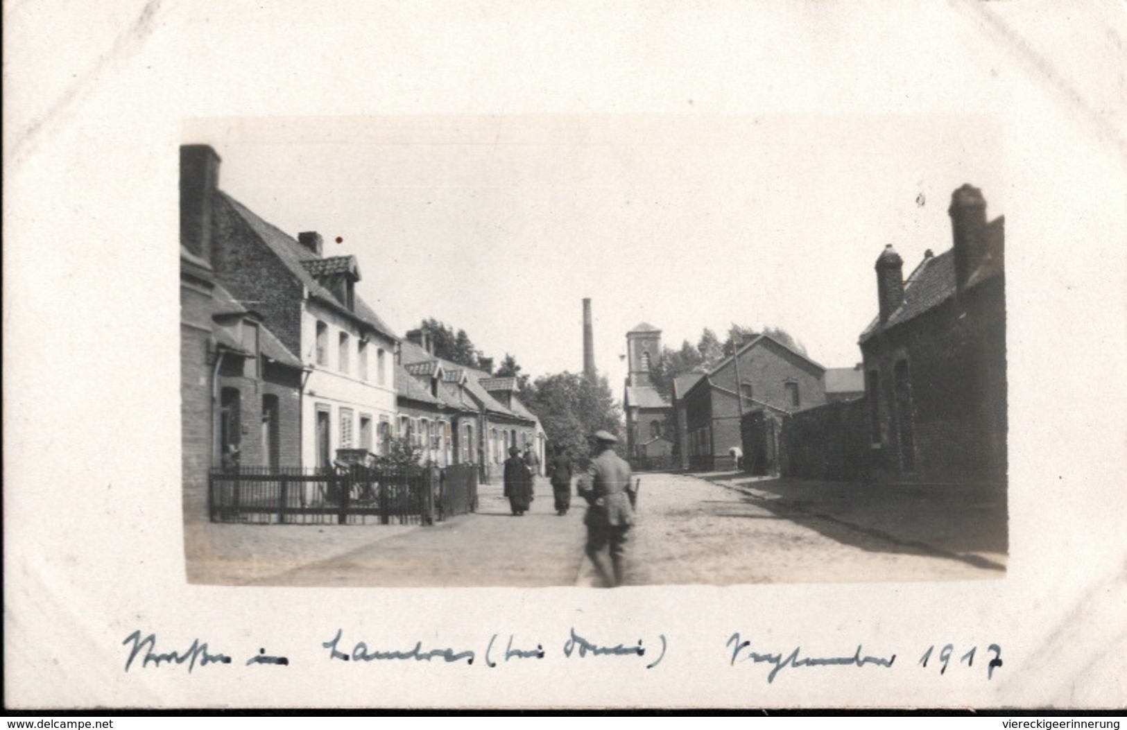 ! [59] Lambres-lez-Douai, 1917 Carte Photo Allemande, 1. Weltkrieg, Guerre 1914-18, Fotokarte - Douai