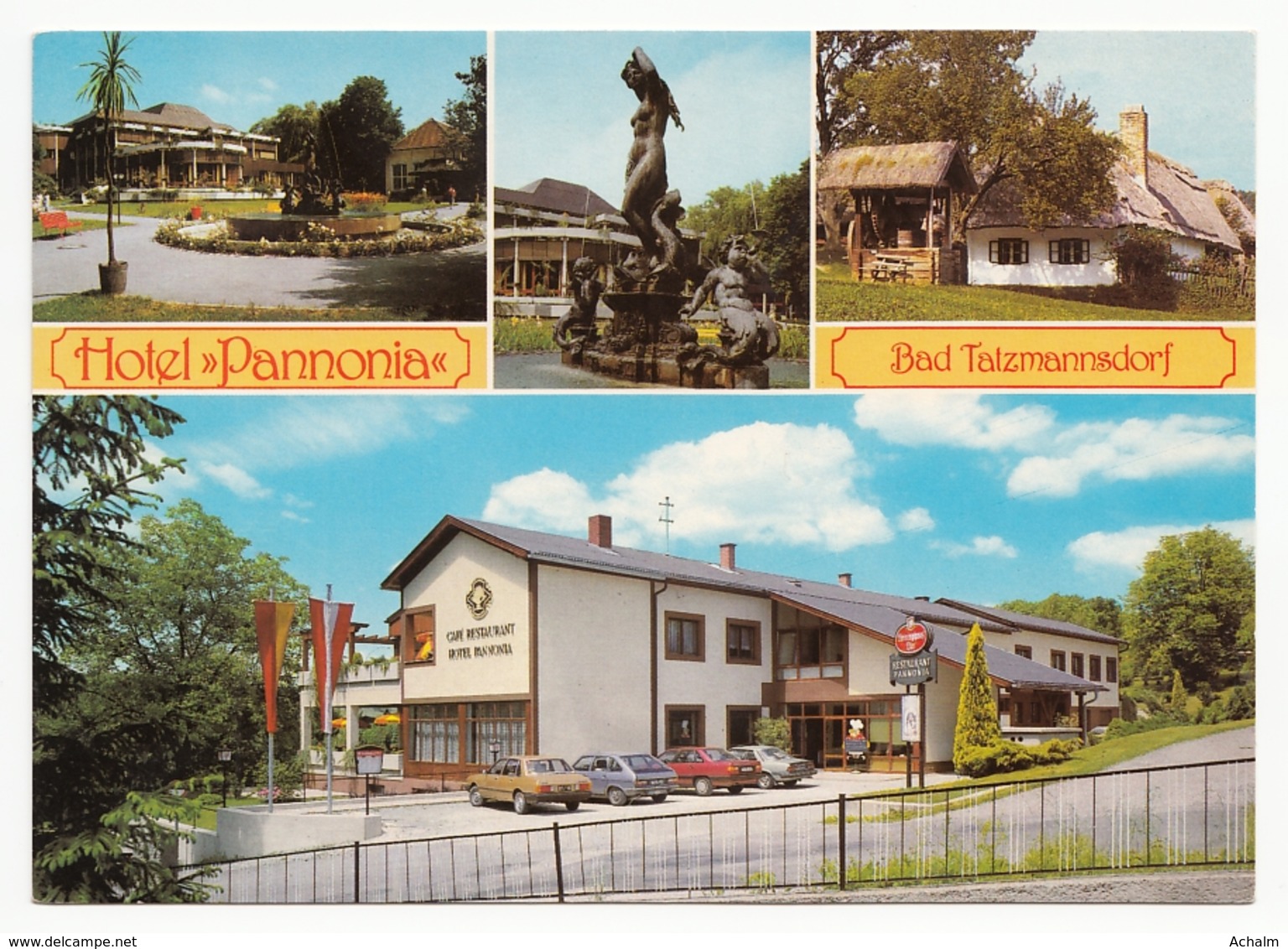 Bad Tatzmannsdorf - Hotel-Restaurant Pannonia - 4 Ansichten - Autres & Non Classés