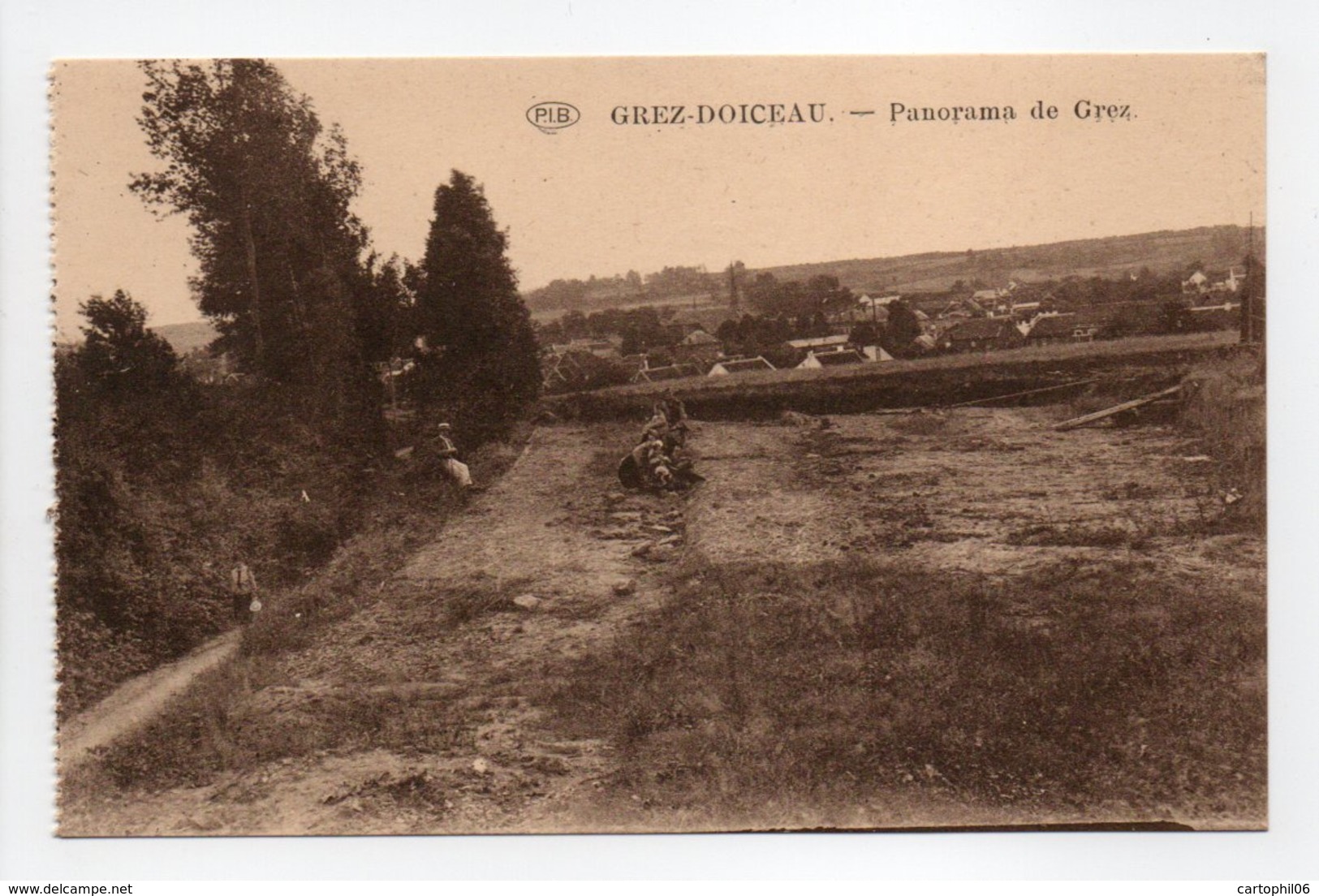 - CPA GREZ-DOICEAU (Belgique) - Panorama De Grez - Photo P.I.B. - - Grez-Doiceau