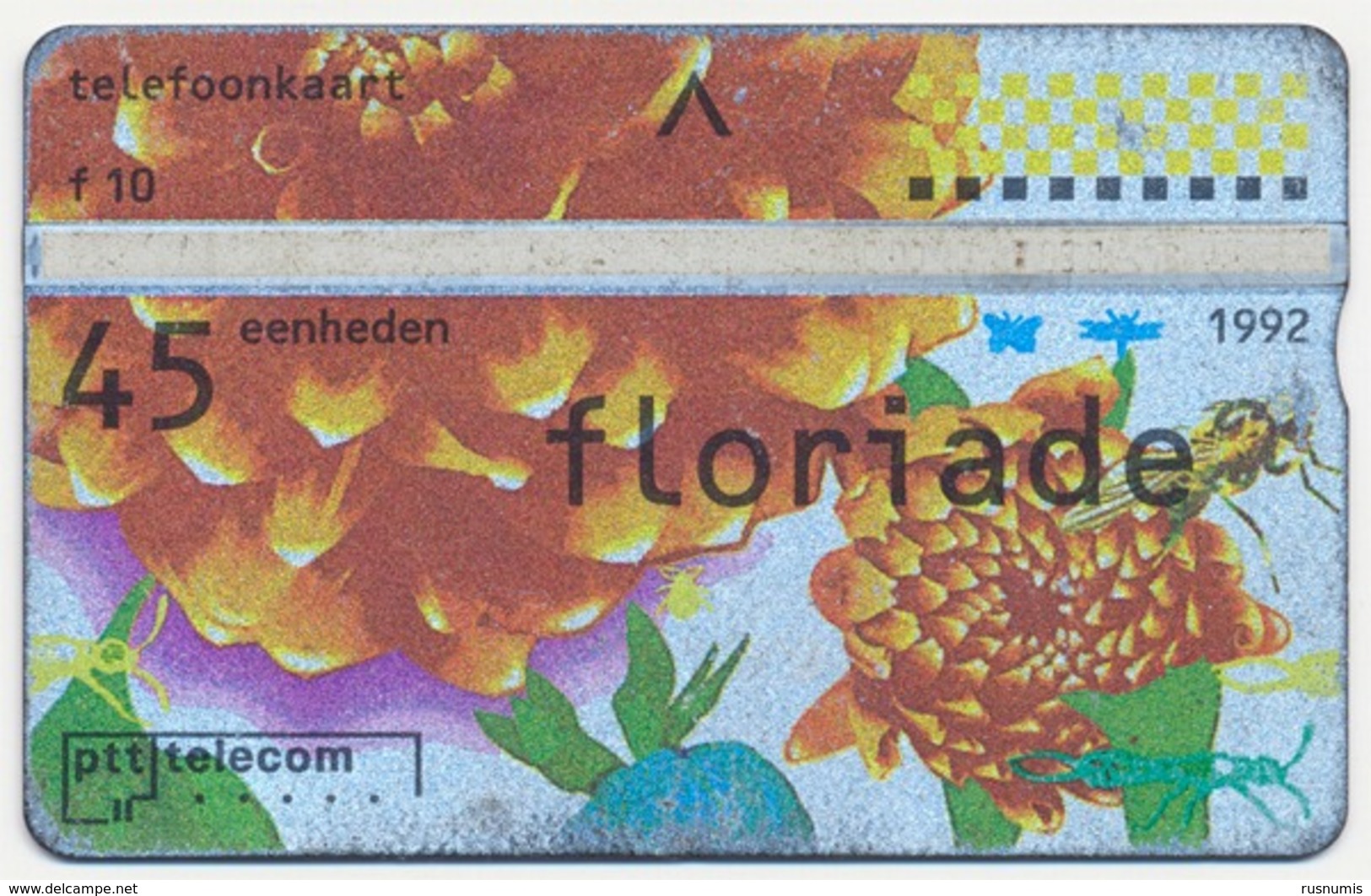 NETHERLANDS - HOLLAND - Pays-Bas - Niederlande - Olanda - Nederland PTT TELECOM L&G 45 UNITS FLORIADE 1992 CN: 223C USED - Openbaar