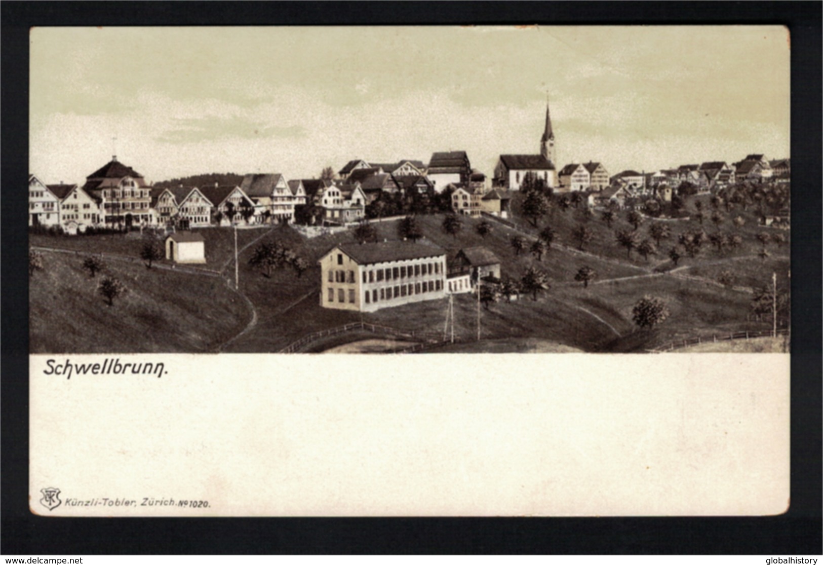 DE2730 - SCHWELLBRUNN - LITHO KUNZLI - PANORAMA VIEW - Schwellbrunn