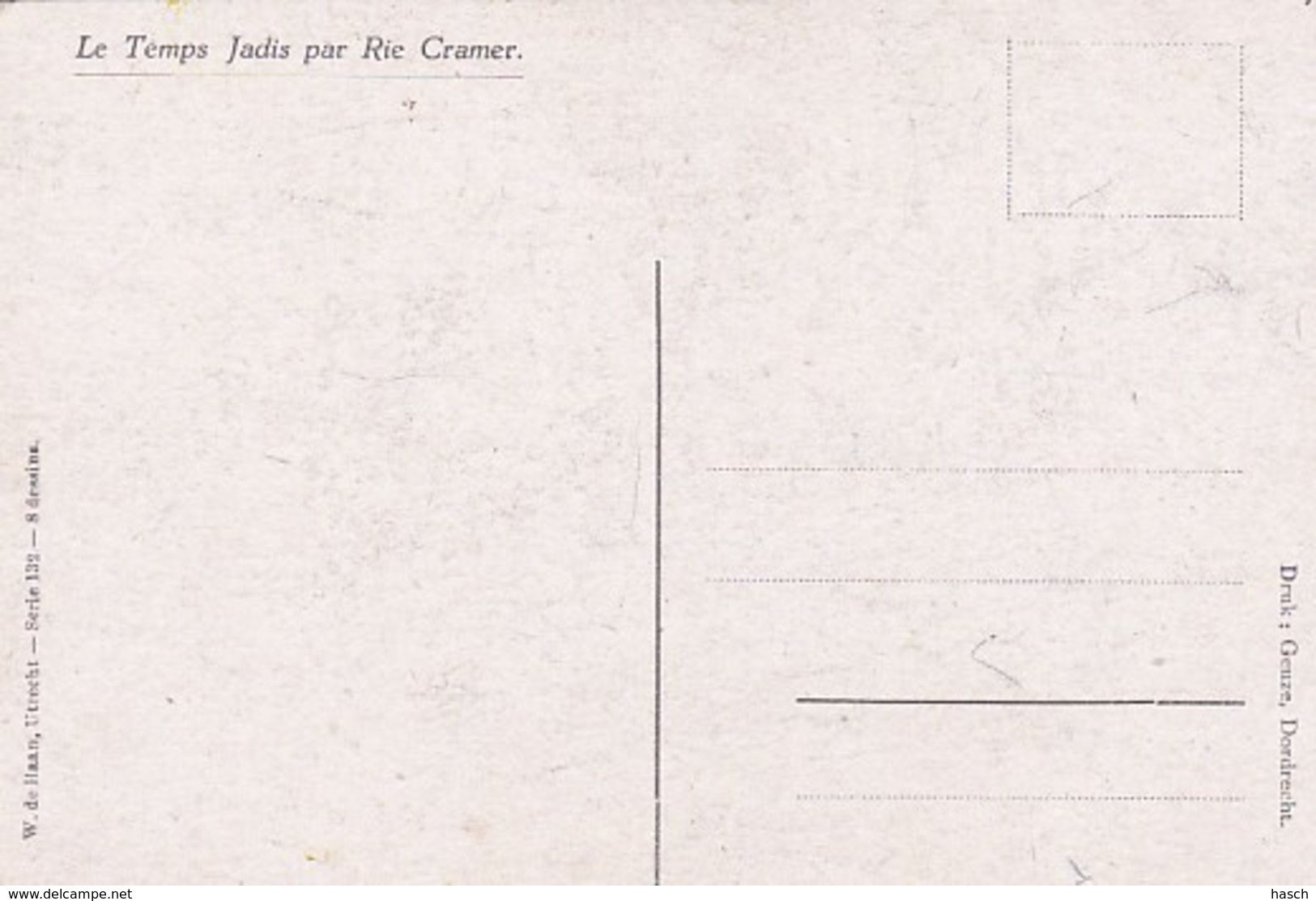 2404	30	Rie Cramer, Le Temps Jadis Par (La Promenade)(zie Onderkant) - Altri & Non Classificati