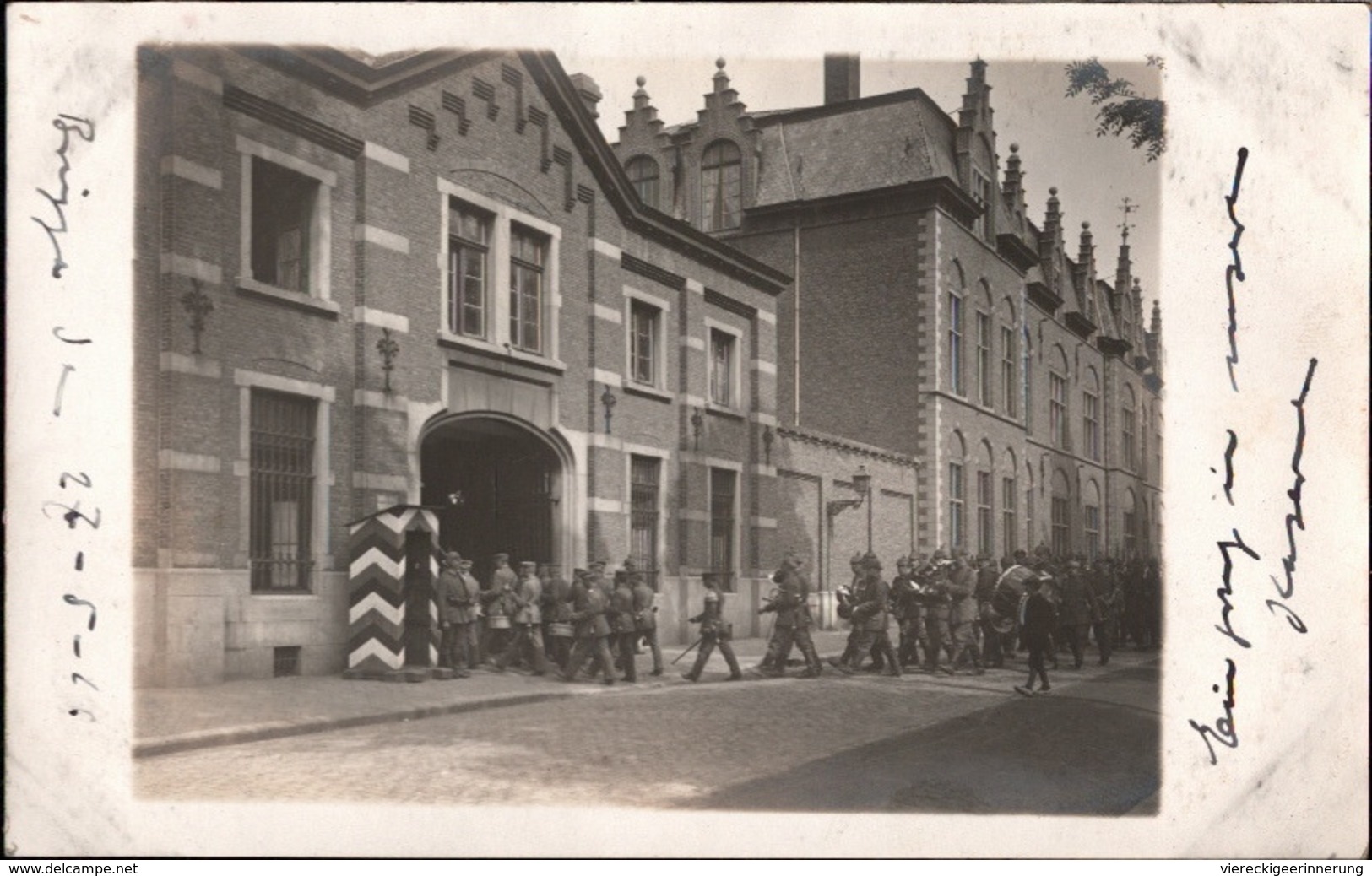 ! Brügge, Brugge, Kaserne, Carte Photo Allemande, 1. Weltkrieg, Guerre 1914-18, Fotokarte - Brugge