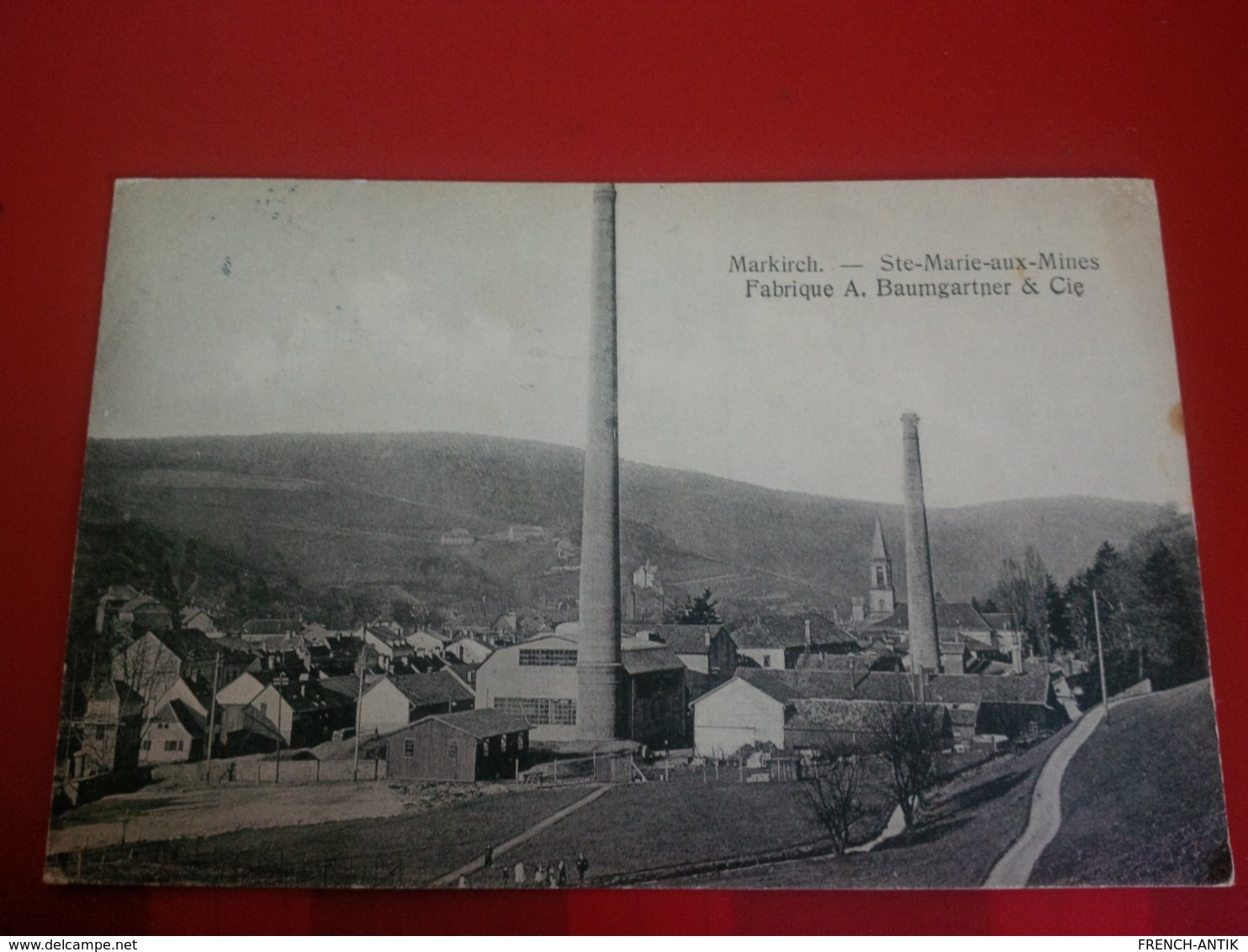 MARKIRCH STE MARIE AUX MINES FABRIQUE A.BAUMGARTNER AND CIE - Sainte-Marie-aux-Mines