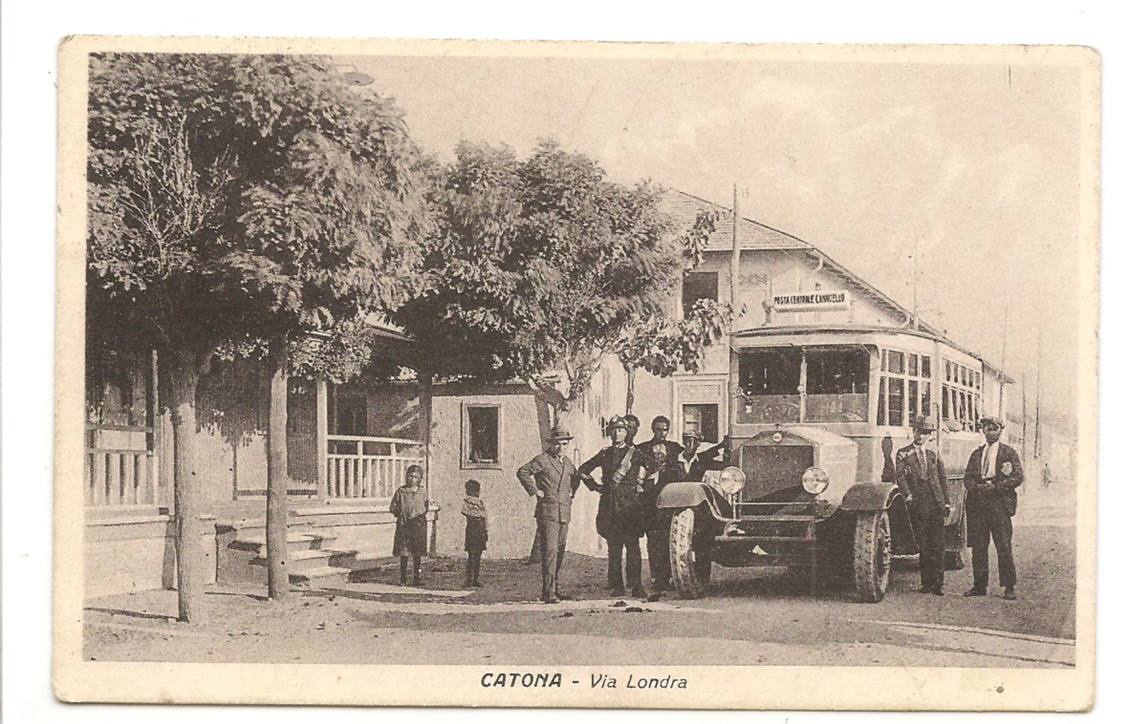 CATONA - VIA LONDRA  - AUTOMEZZO POSTA CENTRALE - Reggio Calabria