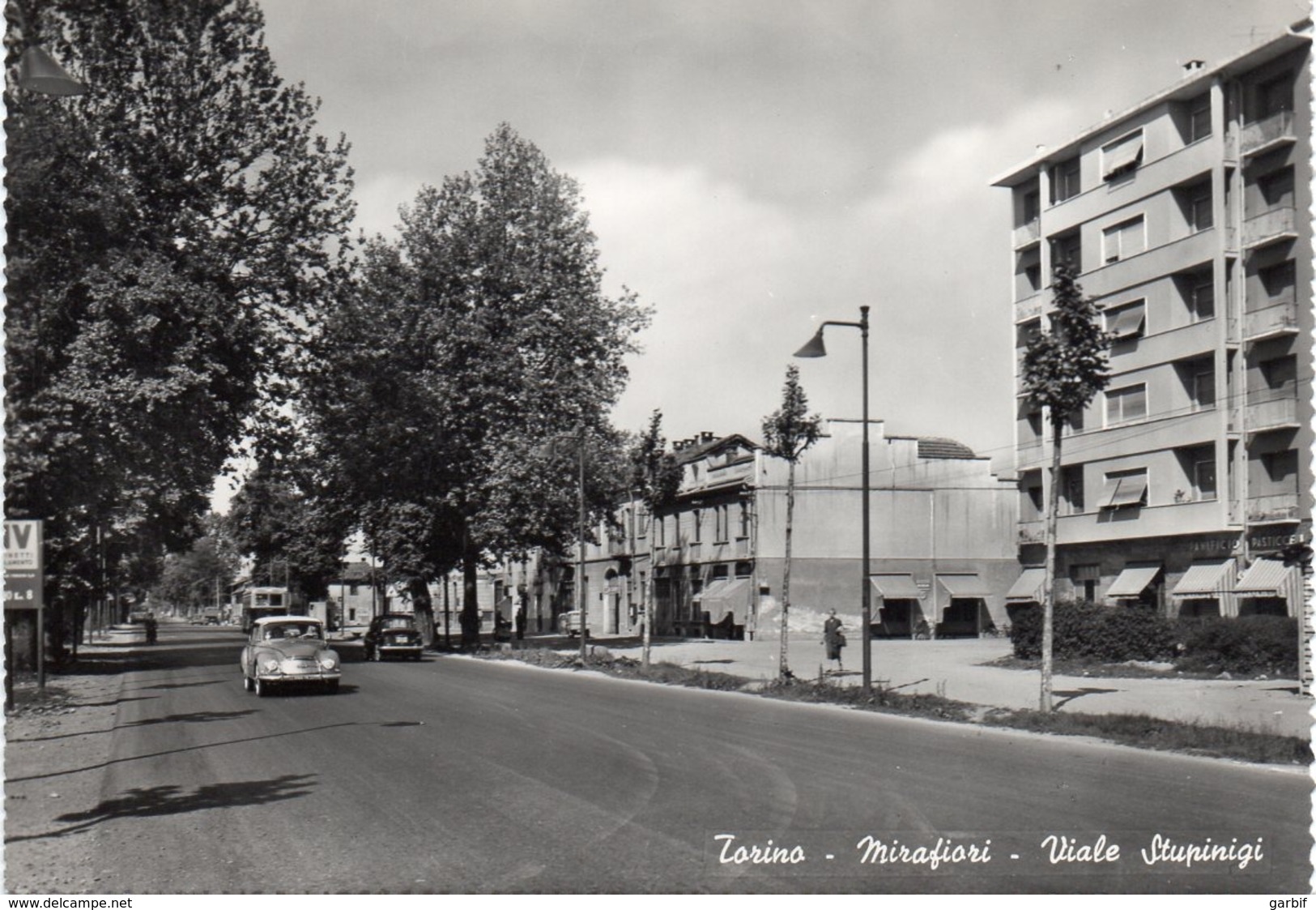 Torino - Mirafiori - Viale Stupinigi - Fg - Parken & Tuinen