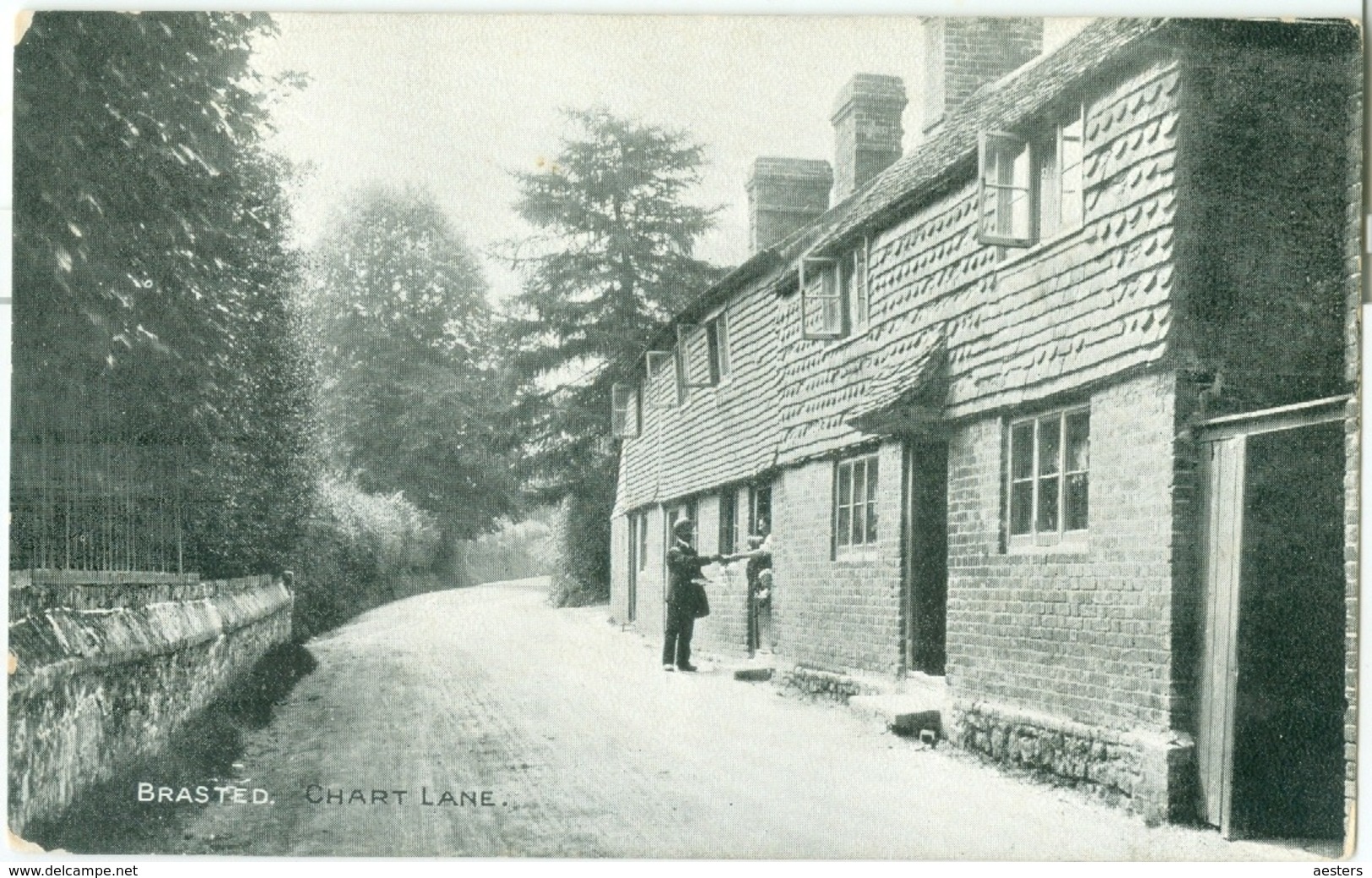 Brasted; Chart Lane - Not Circulated. (Photochrom Co. - London) - Autres & Non Classés