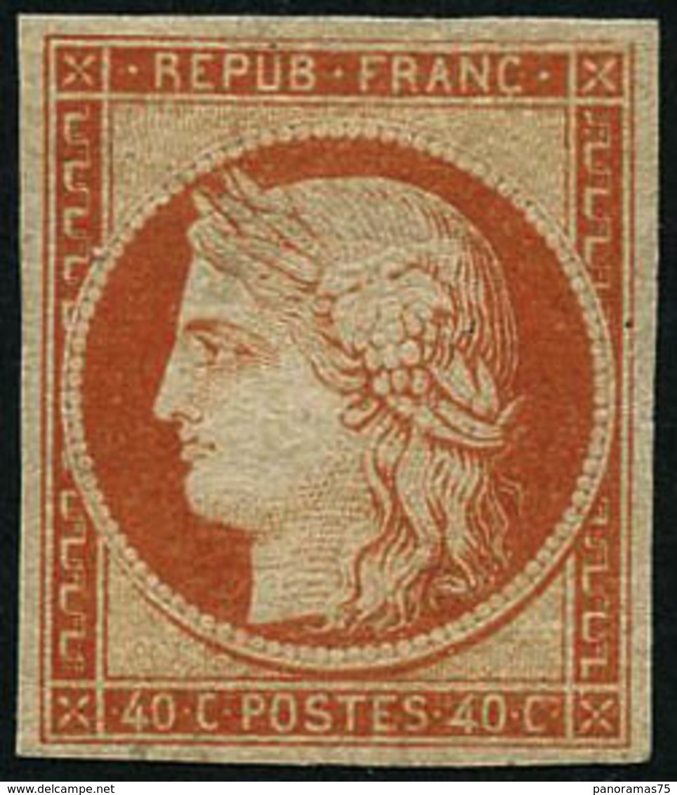 * N°5 40c Orange, Quasi SC Fraicheur Postale - TB - 1849-1850 Ceres