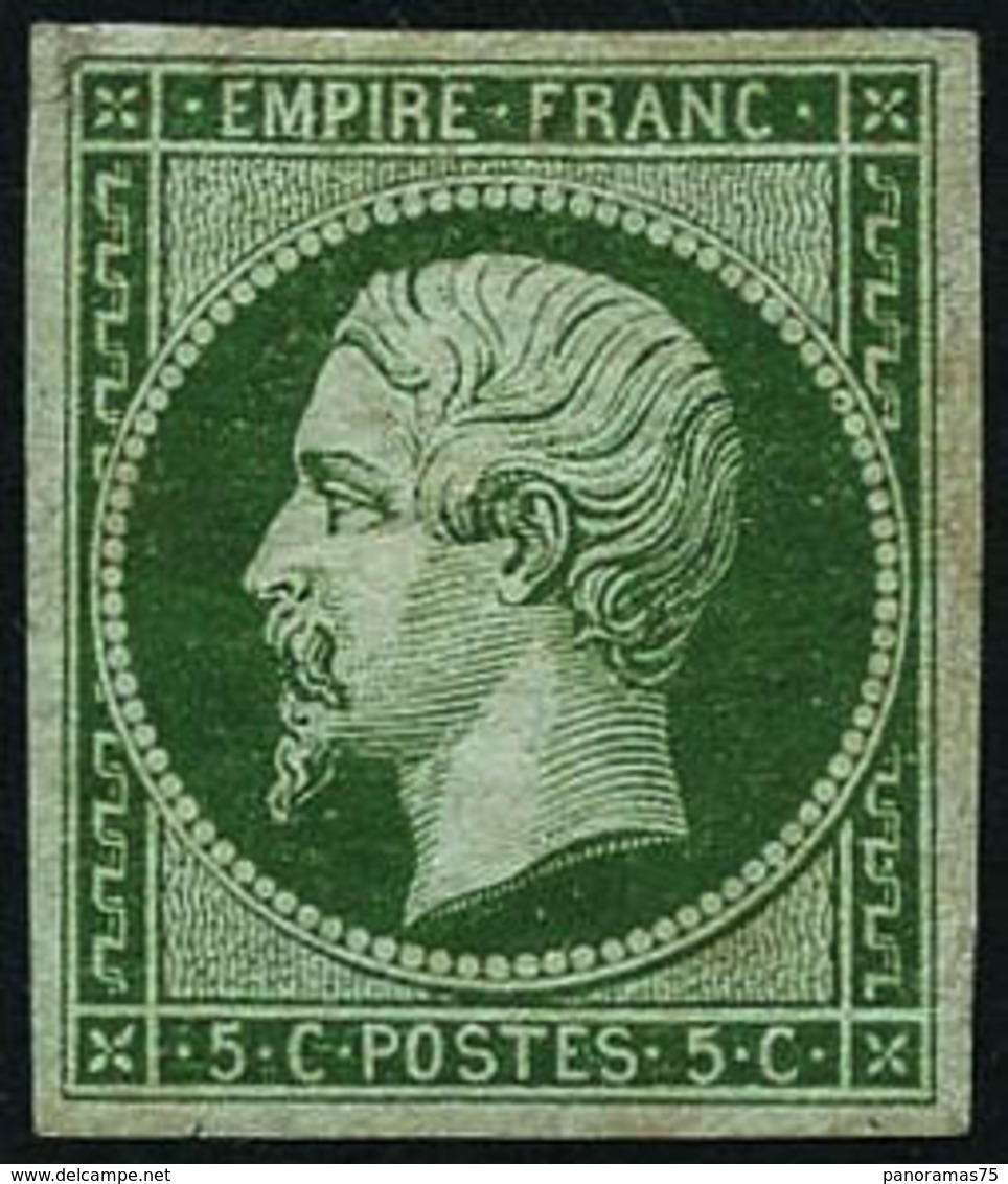 * N°12 5c Vert - TB - 1853-1860 Napoleone III