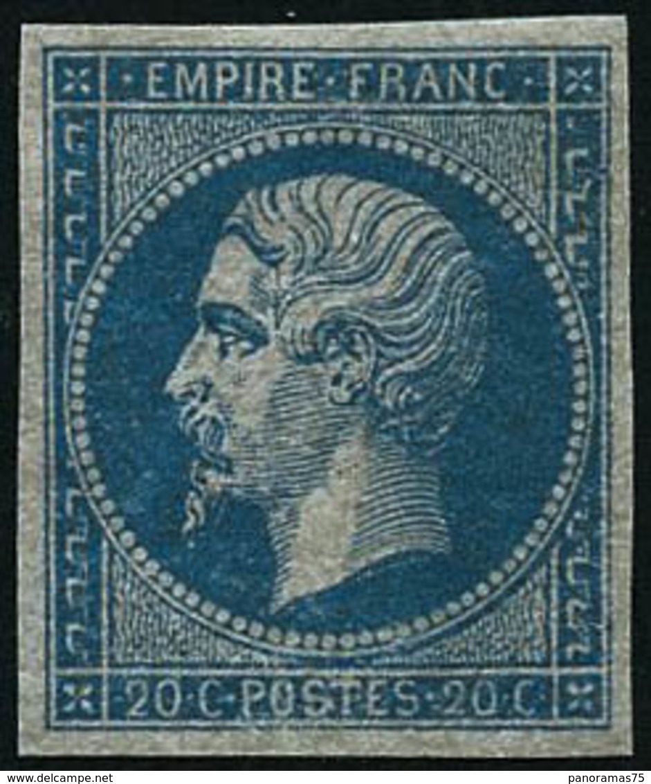 * N°14B 20c Bleu, Type II - TB - 1853-1860 Napoleon III