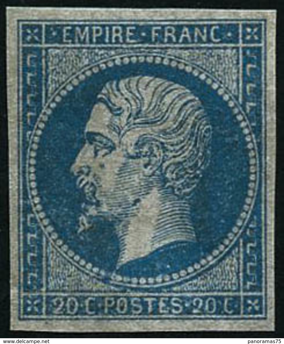 * N°14B 20c Bleu, Type II - TB - 1853-1860 Napoléon III