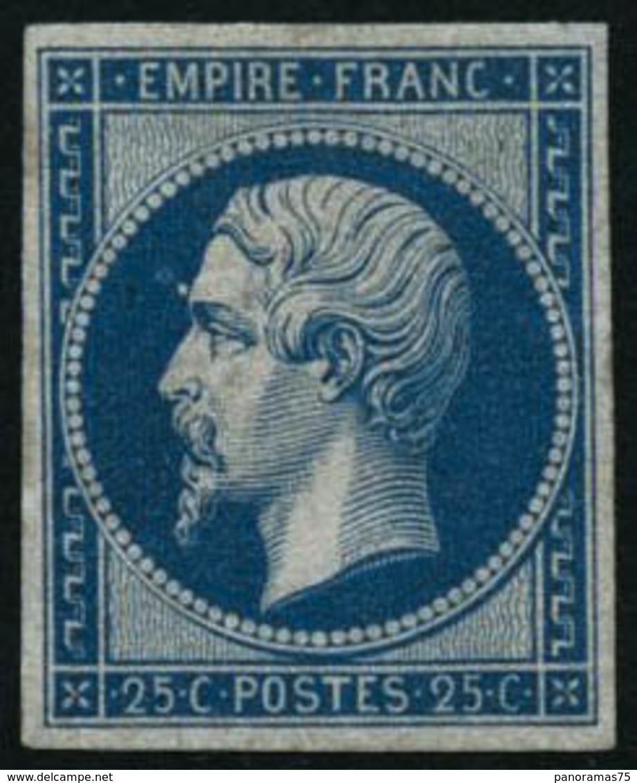 ** N°15c 25c Bleu, Réimp - TB - 1853-1860 Napoleone III