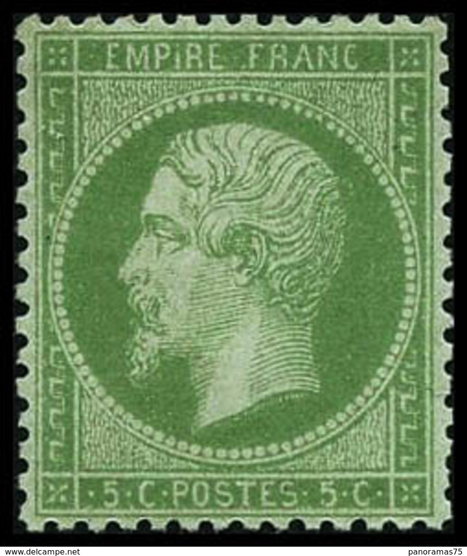 ** N°20 5c Vert, Pièce De Luxe Roumet - TB - 1862 Napoléon III