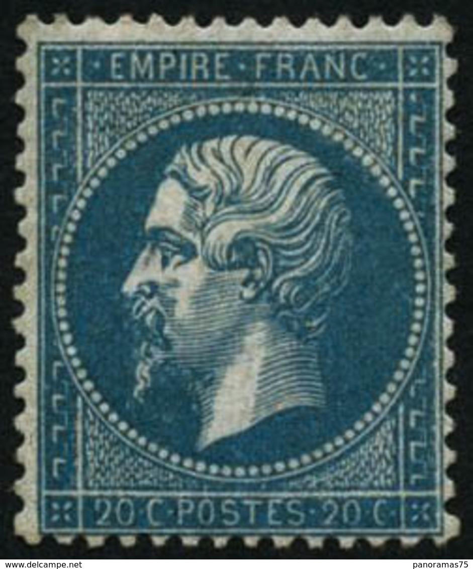 ** N°22 20c Bleu - TB - 1862 Napoléon III