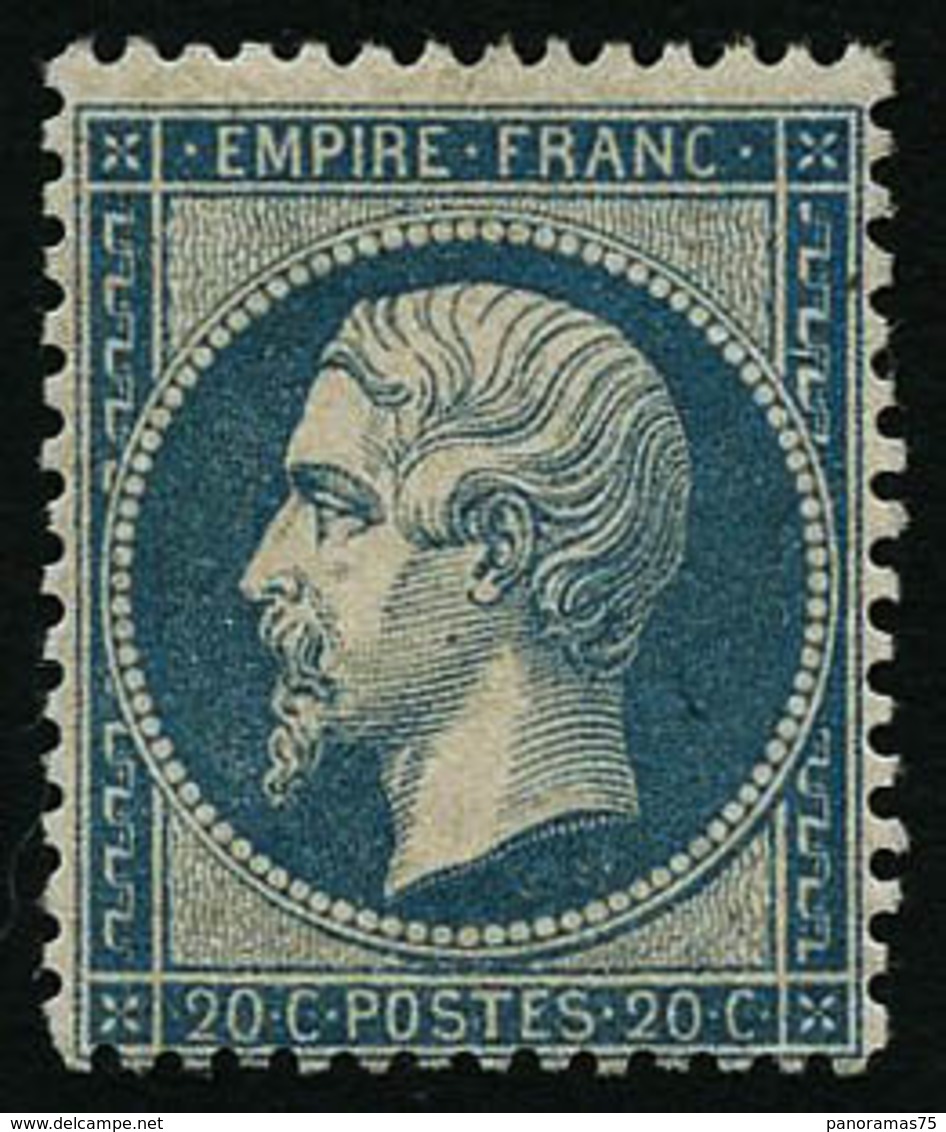 * N°22 20c Bleu - TB - 1862 Napoleon III