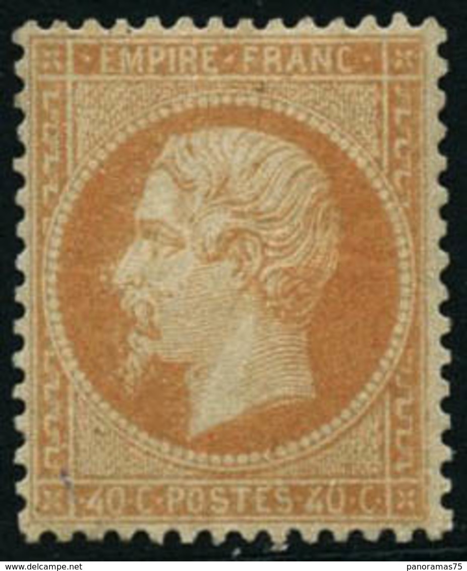 ** N°23 40c Orange, Pièce De Luxe Signé Calves - TB - 1862 Napoléon III