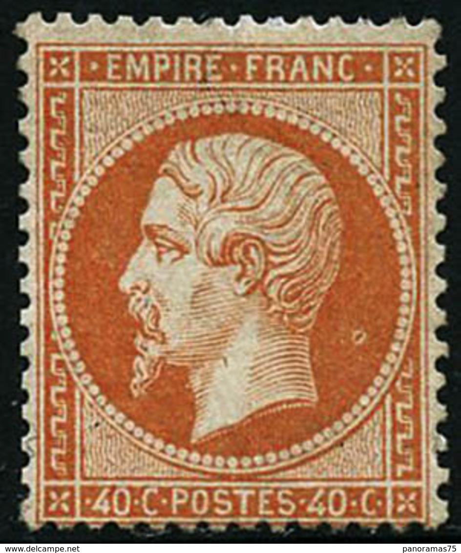 ** N°23 40c Orange - TB - 1862 Napoleon III