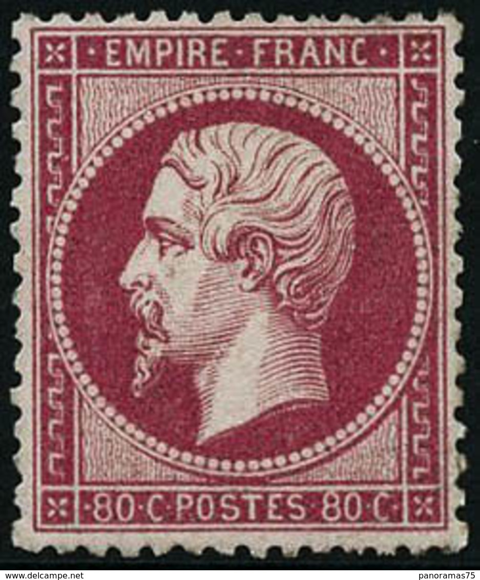 * N°24 80c Rose - TB - 1862 Napoleon III