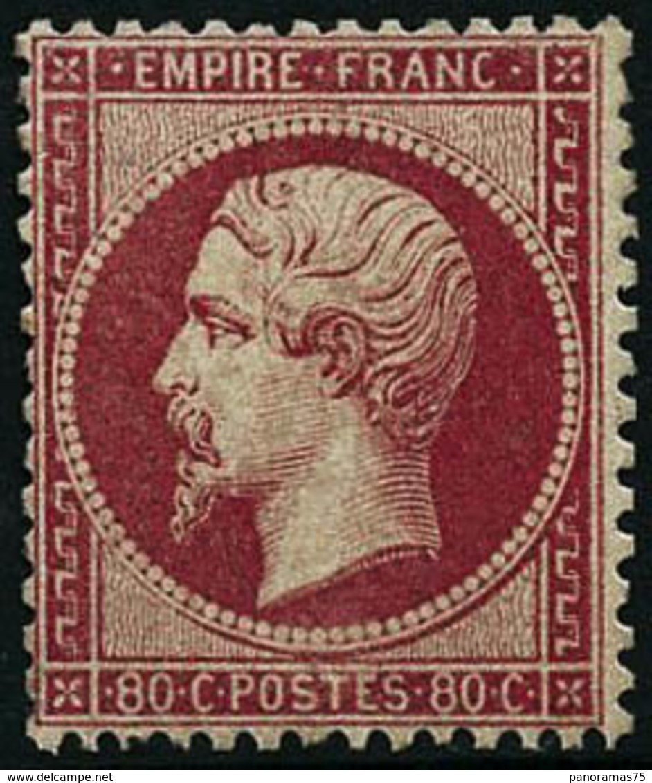 * N°24 80c Rose, Quasi SC - TB - 1862 Napoléon III