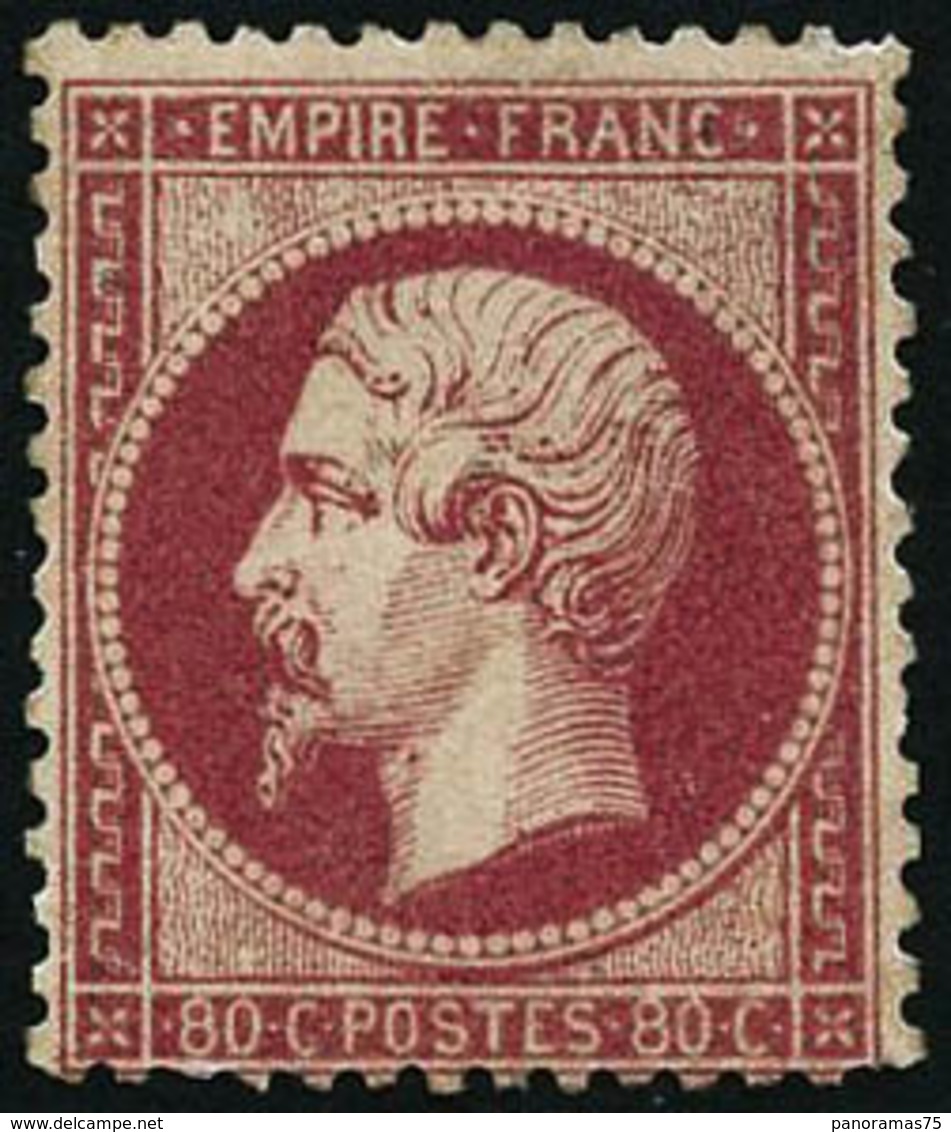 * N°24 80c Rose - TB - 1862 Napoléon III