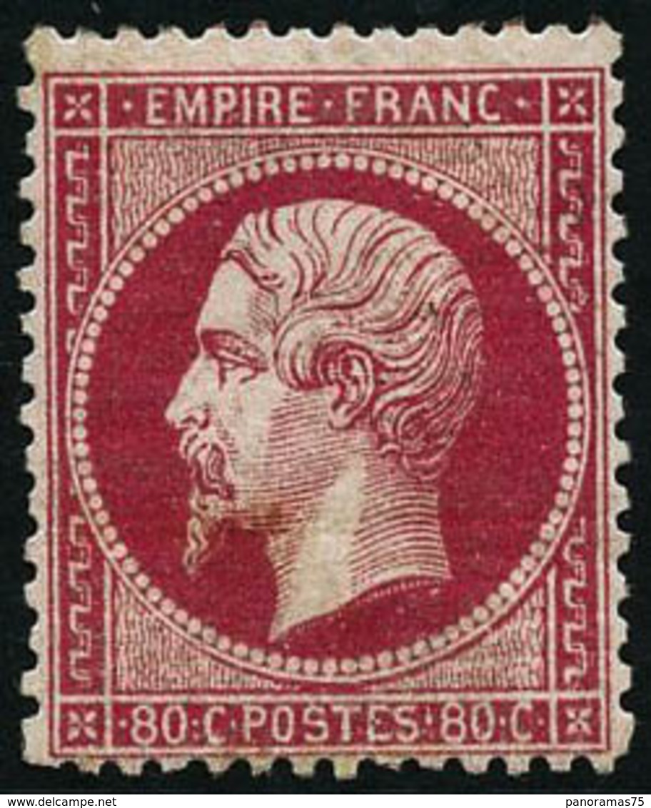 * N°24 80c Rose, Quasi SC - TB - 1862 Napoleon III