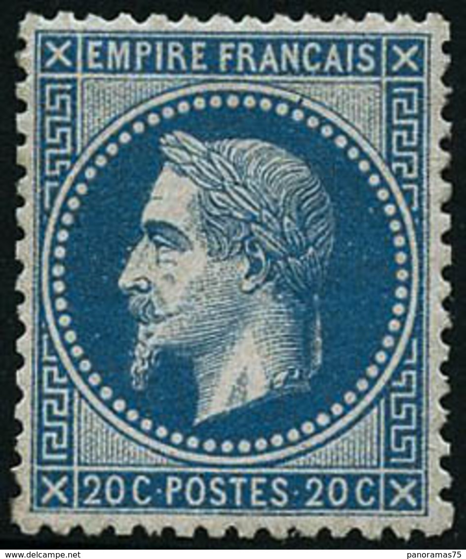 ** N°29A 20c Bleu, Type I Pièce De Luxe - TB - 1863-1870 Napoleon III With Laurels