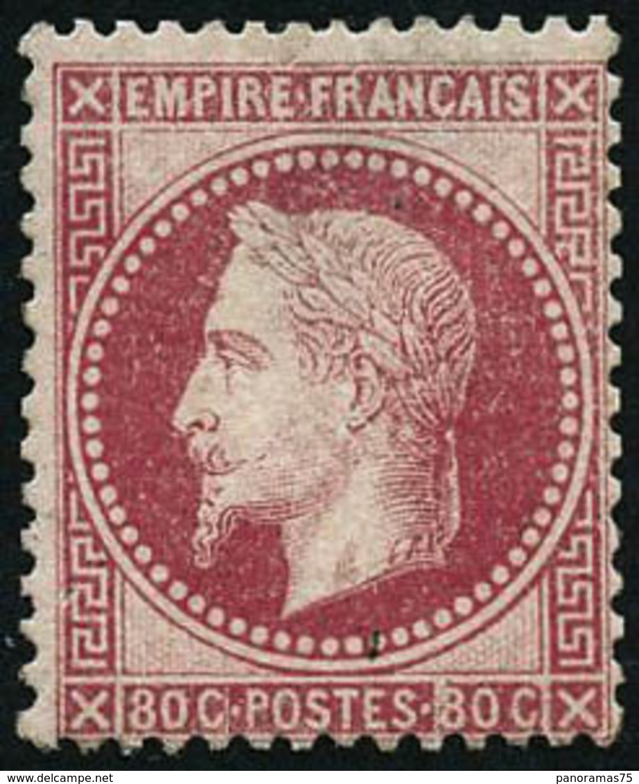 ** N°32 80c Rose, Signé Brun - TB - 1863-1870 Napoleon III With Laurels